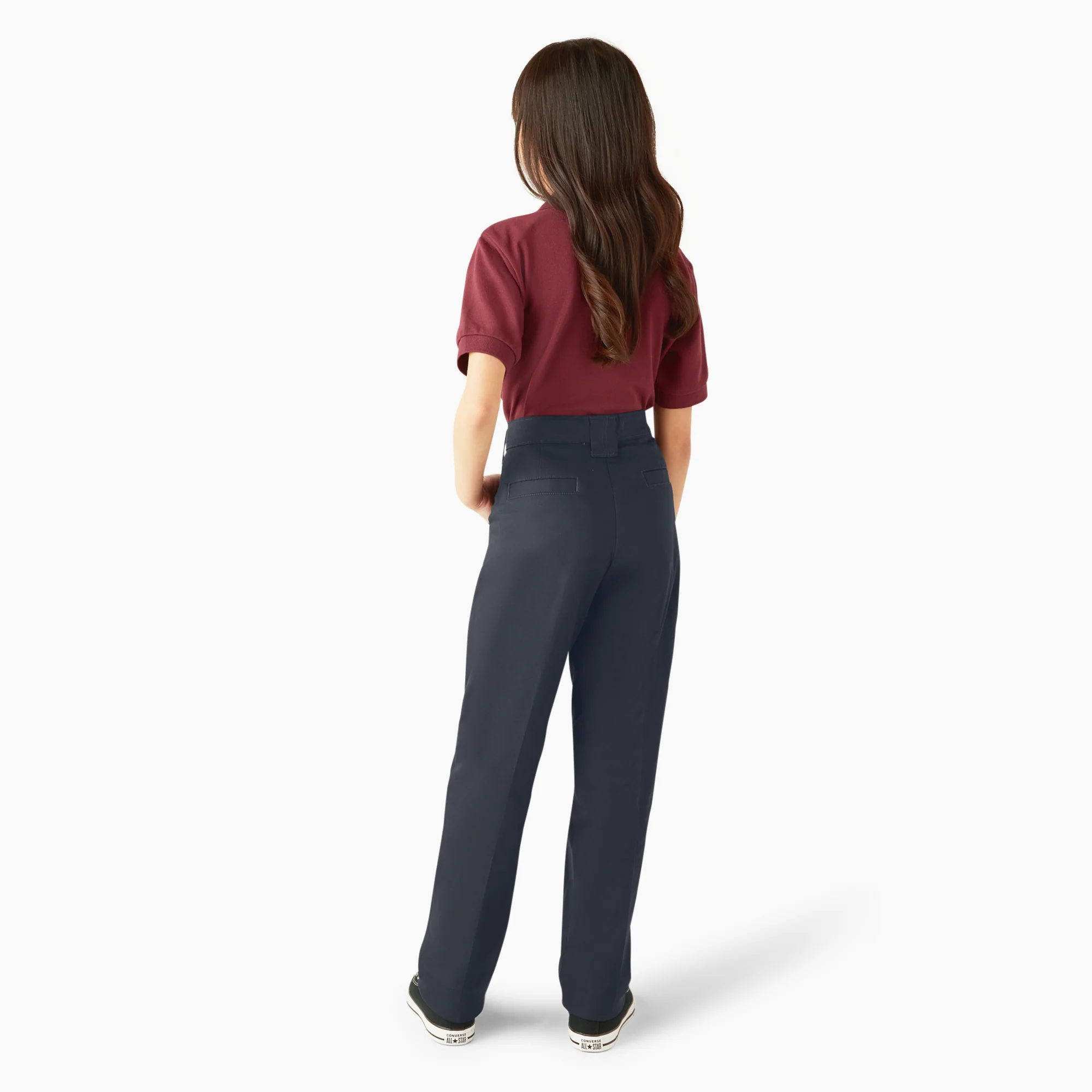 Girls' Slim Fit Pants, 4-20 - Image 5