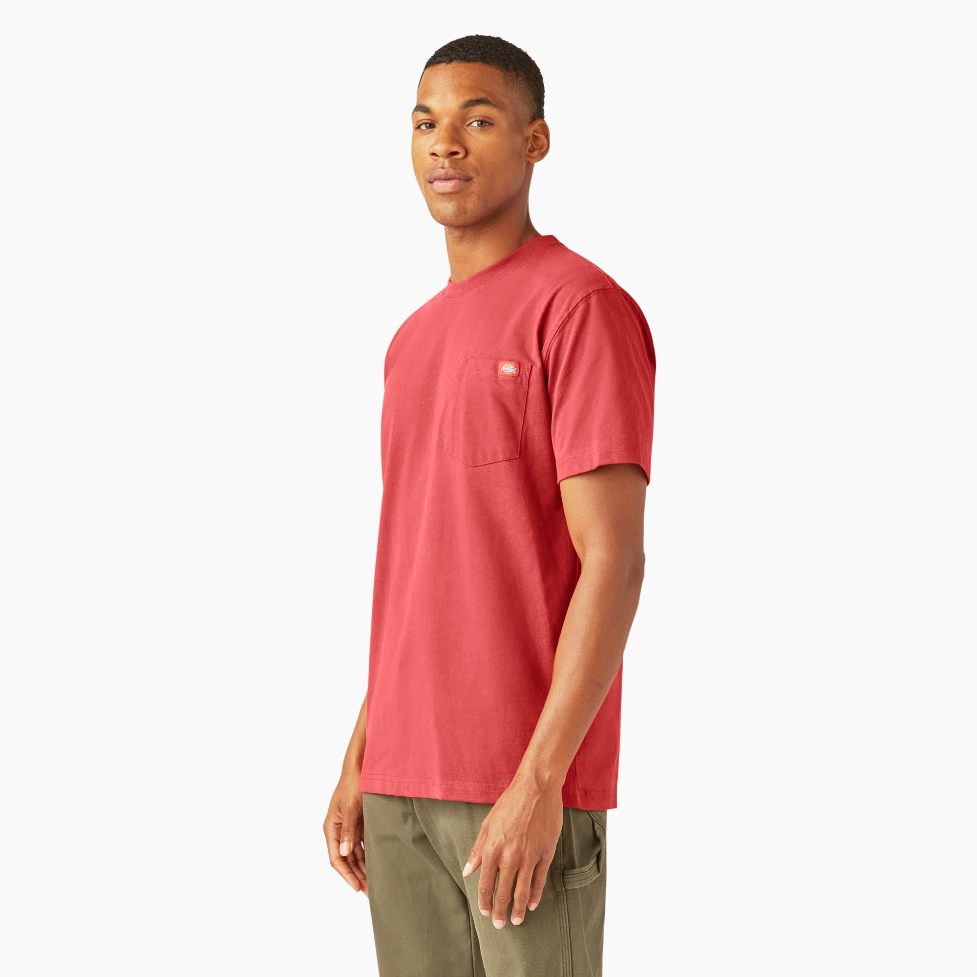 Heavyweight Short Sleeve Pocket T-Shirt - Image 3