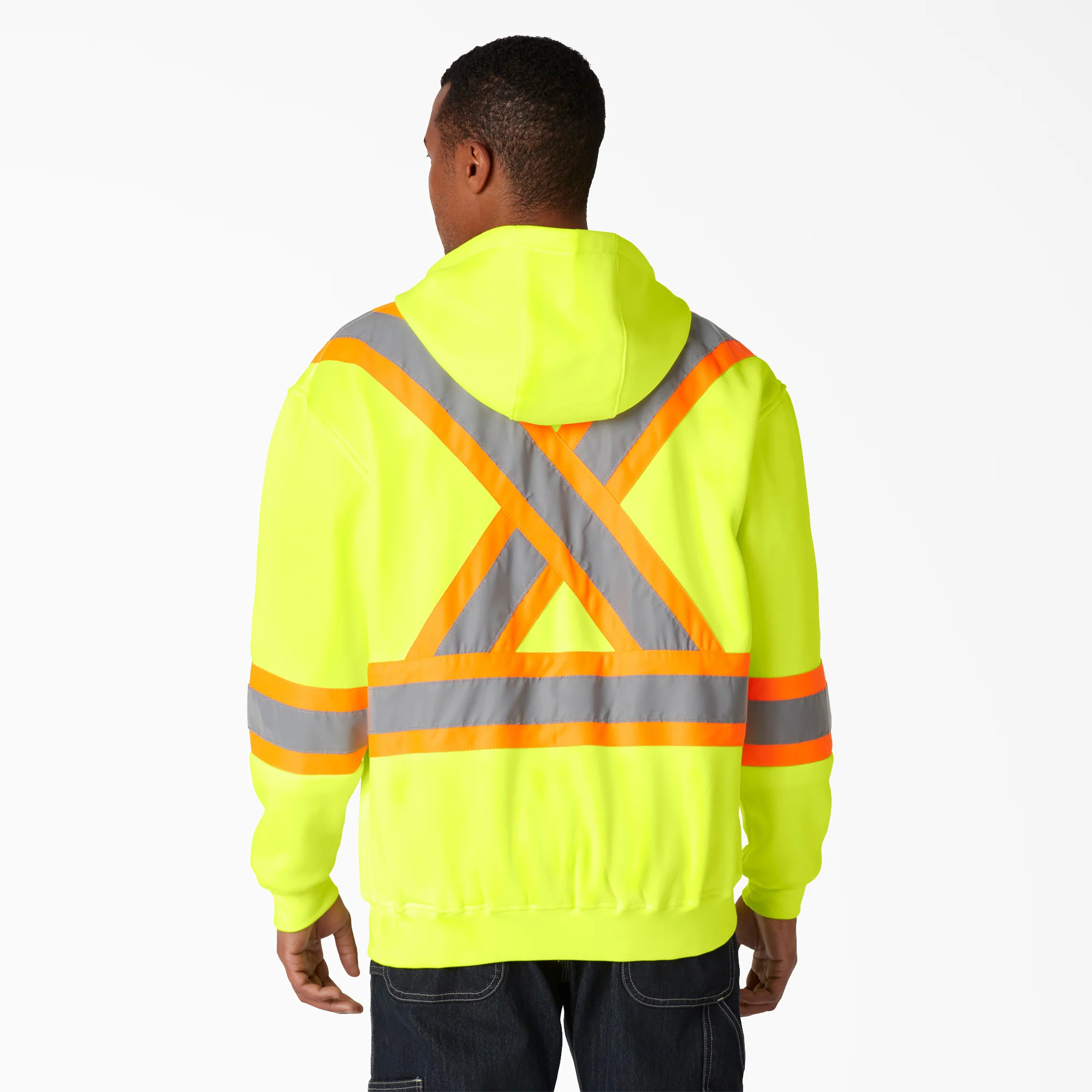 Hi Vis Safety Hoodie - Image 2