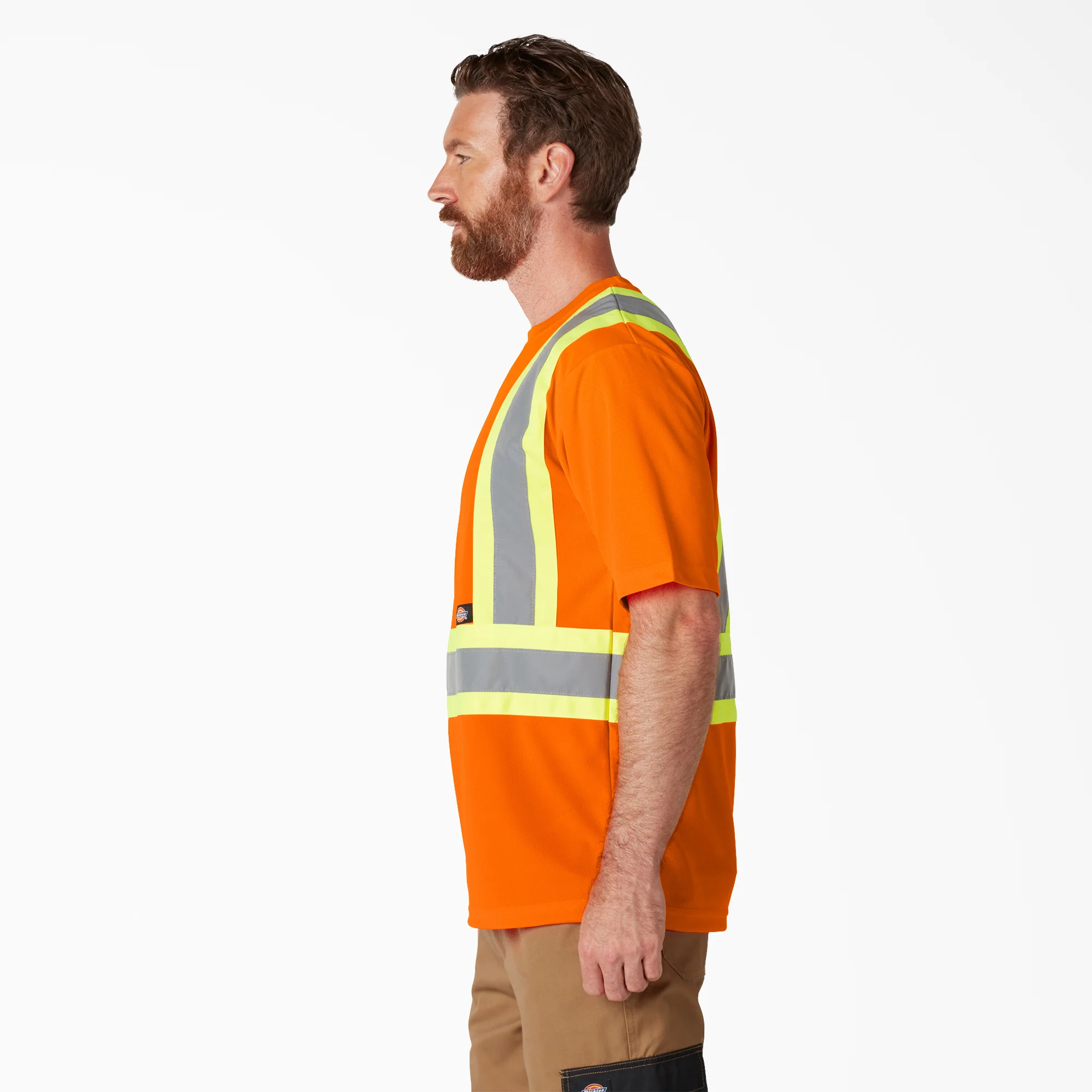 Hi Vis Safety Short Sleeve T-Shirt - Image 3