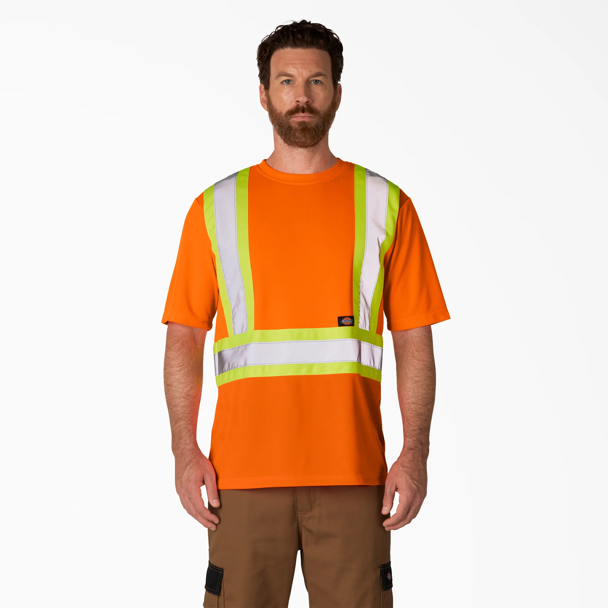 Hi Vis Safety Short Sleeve T-Shirt - Image 5