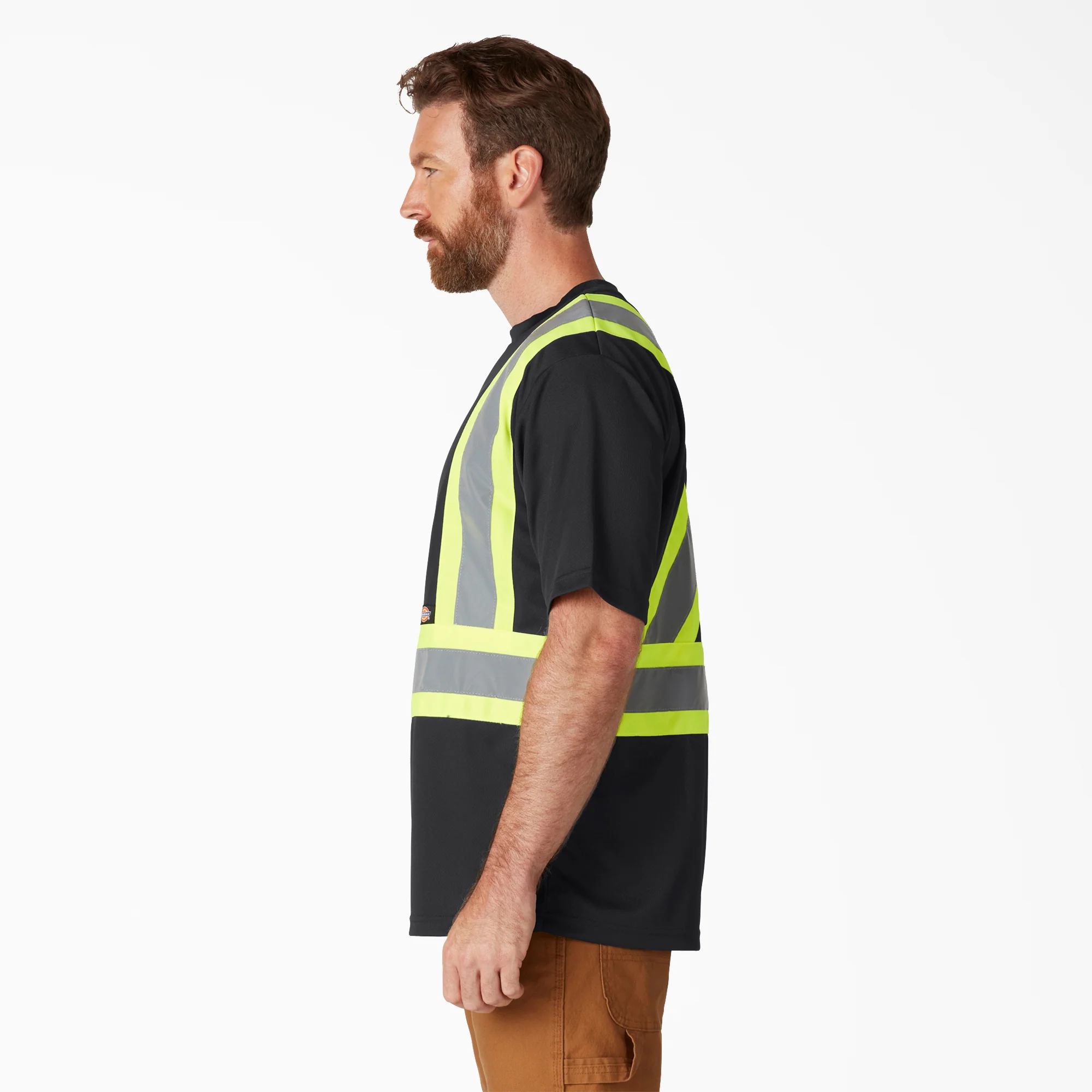 Hi Vis Safety Short Sleeve T-Shirt - Image 3