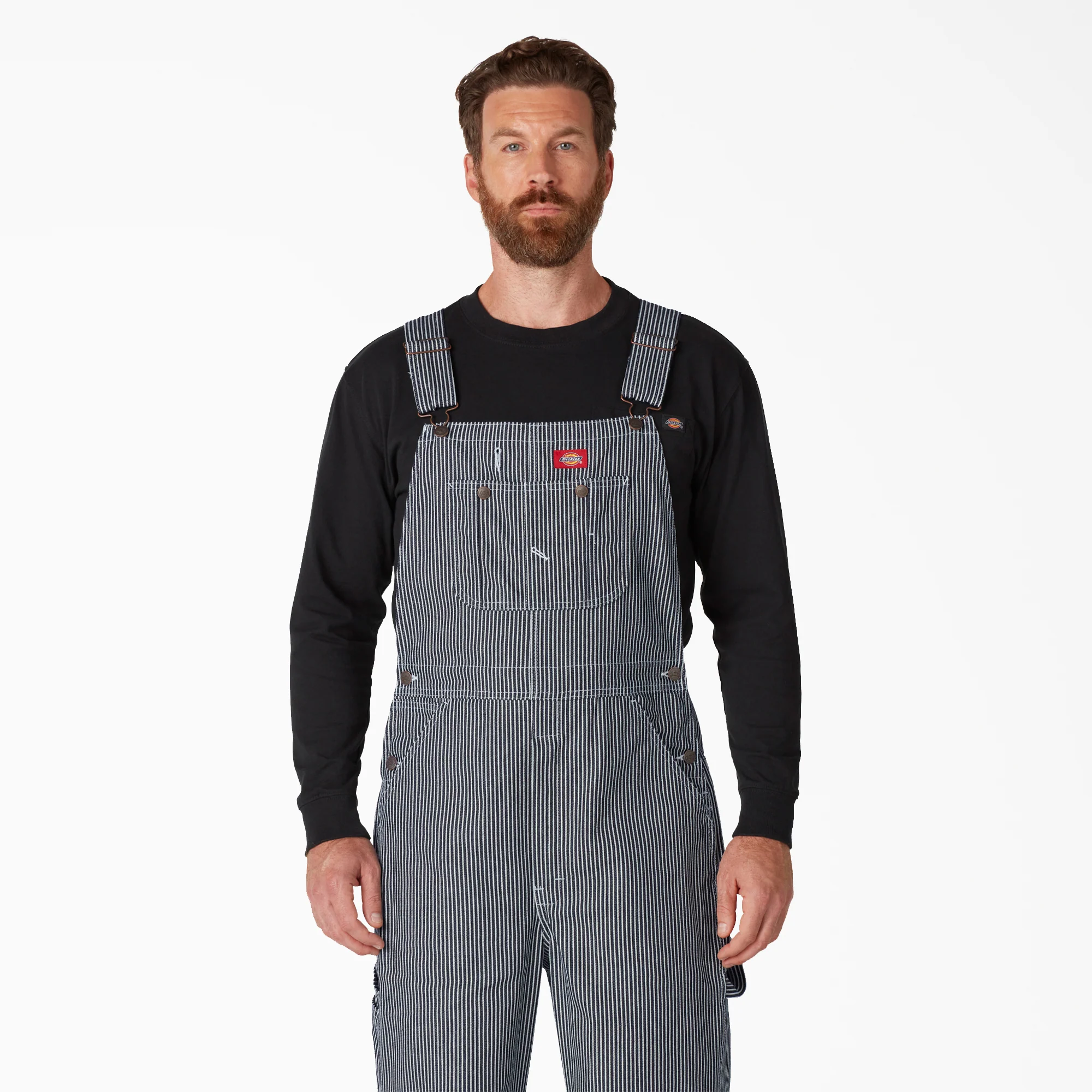 Hickory Stripe Bib Overalls - Image 5