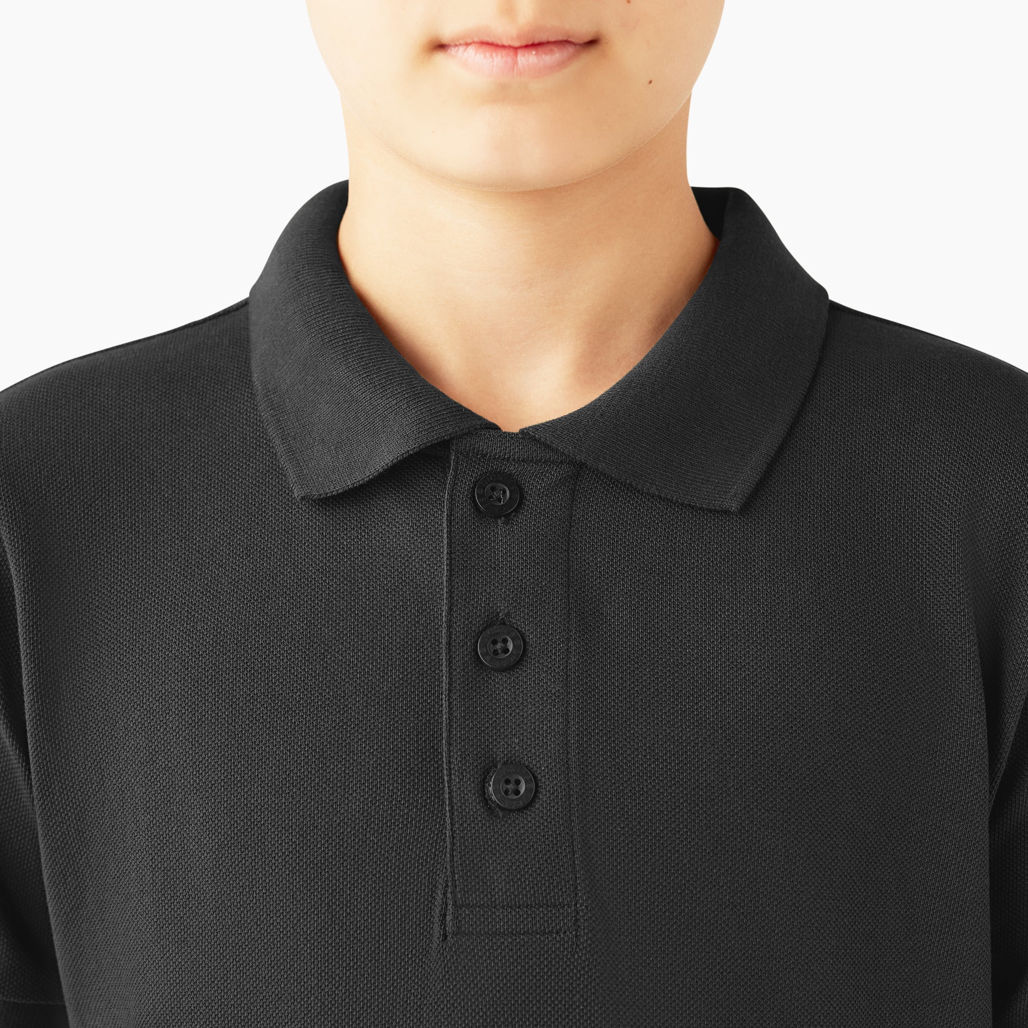 Kids' Piqué Short Sleeve Polo - Image 6
