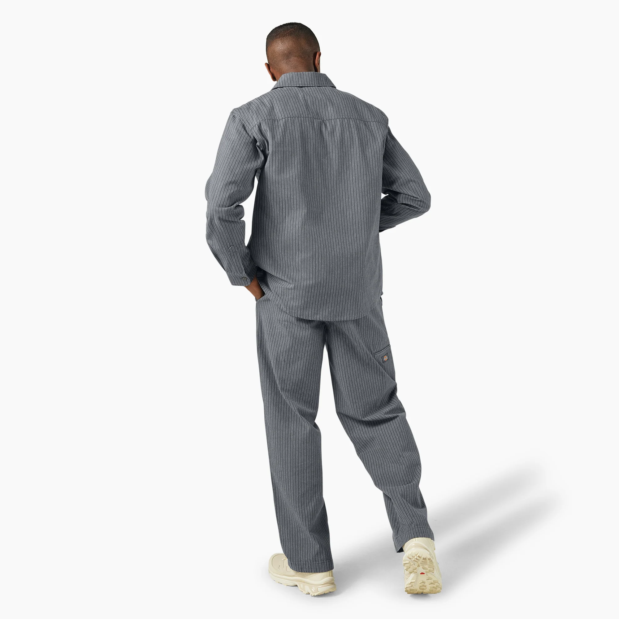 Lima Pinstripe Button-Up Shirt - Image 5