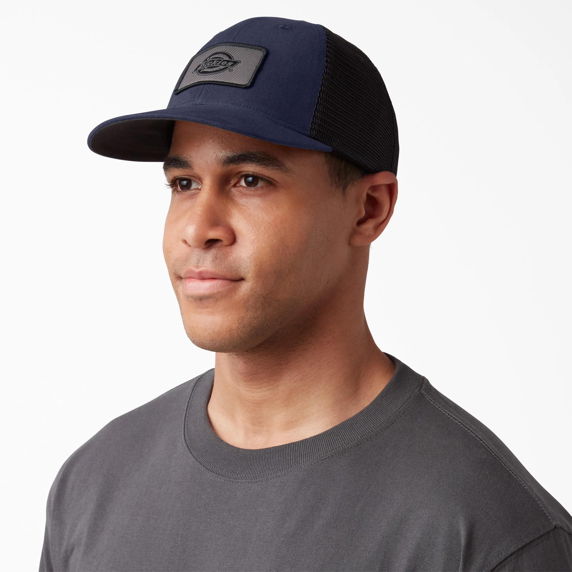 Logo Patch Mesh Trucker Cap - Image 3