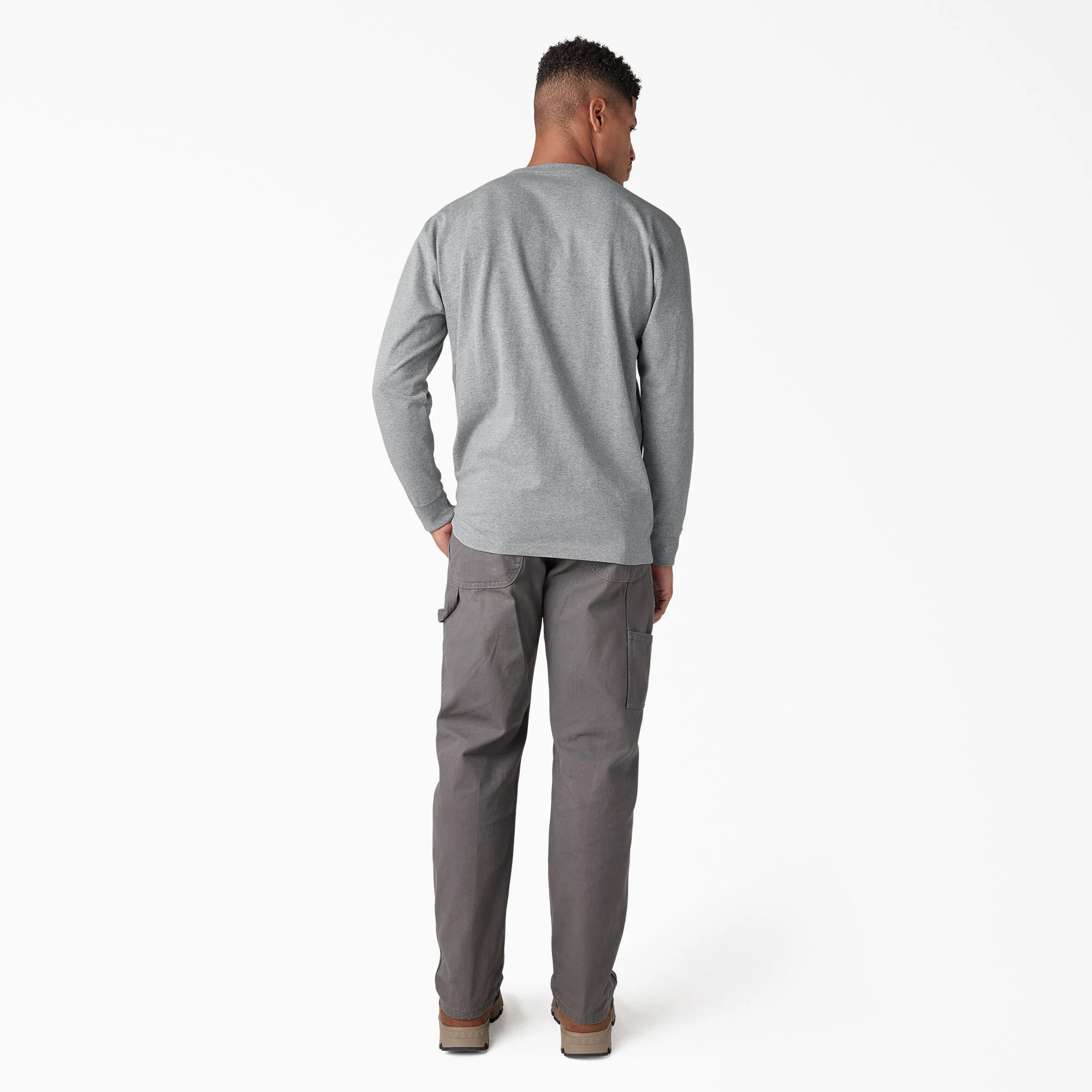 Long Sleeve Heavyweight Logo T-Shirt - Image 6