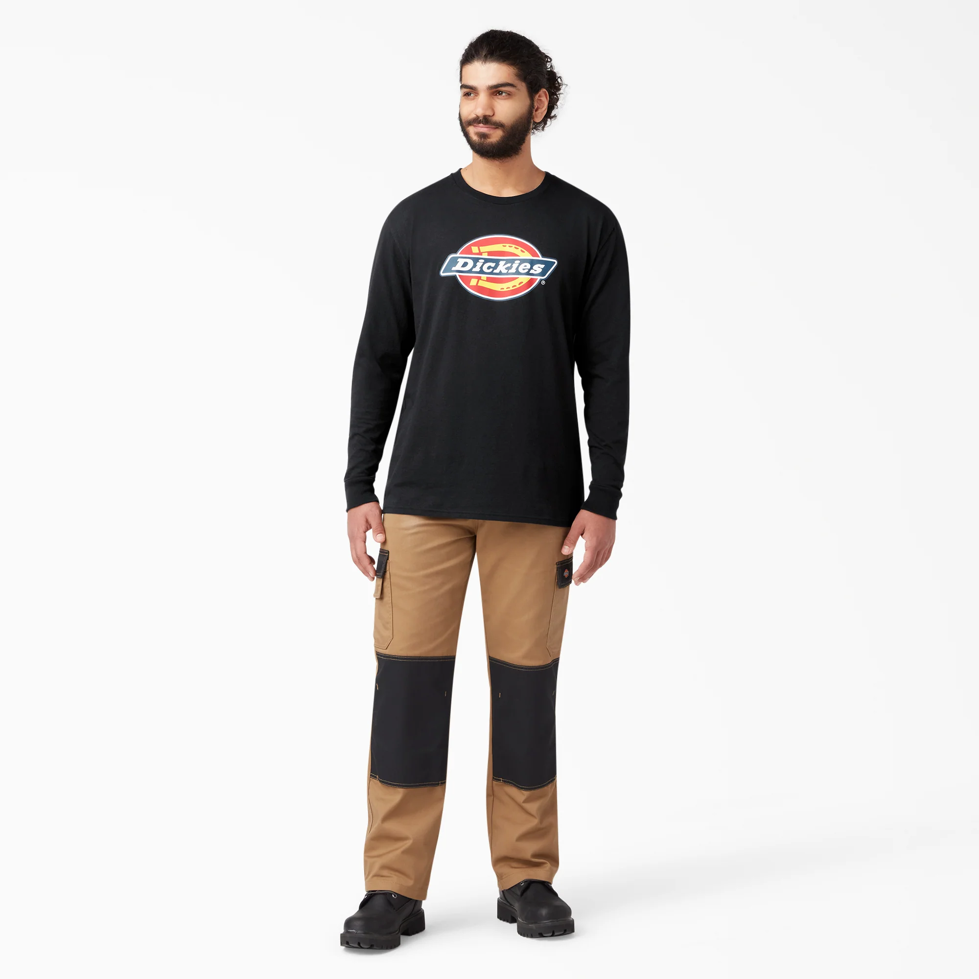 Long Sleeve Regular Fit Icon Graphic T-Shirt - Image 4