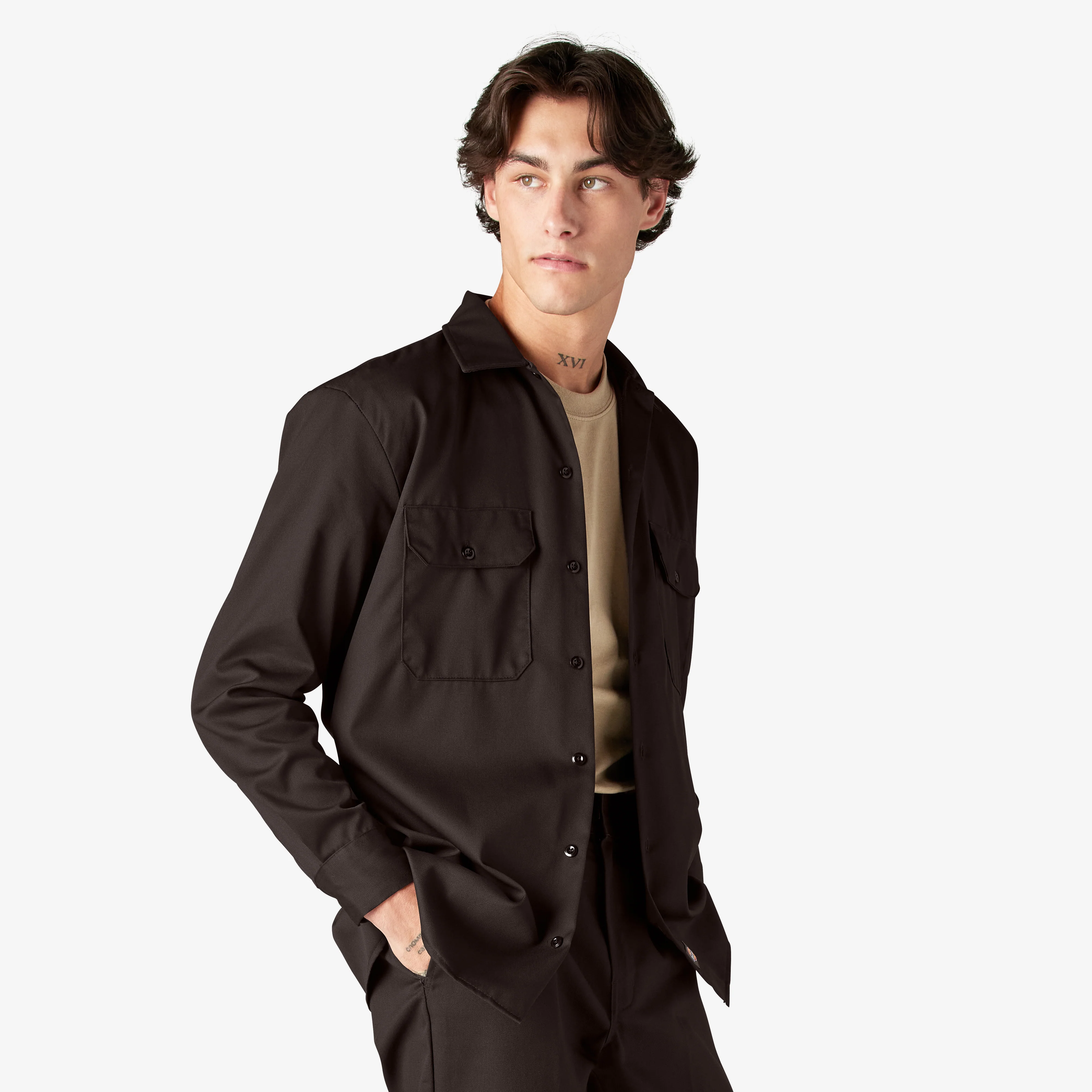 Long Sleeve Work Shirt - Image 4