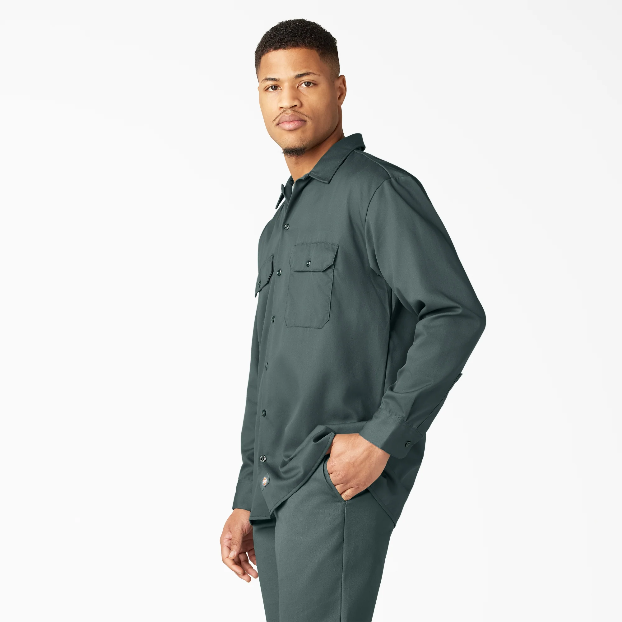 Long Sleeve Work Shirt - Image 3