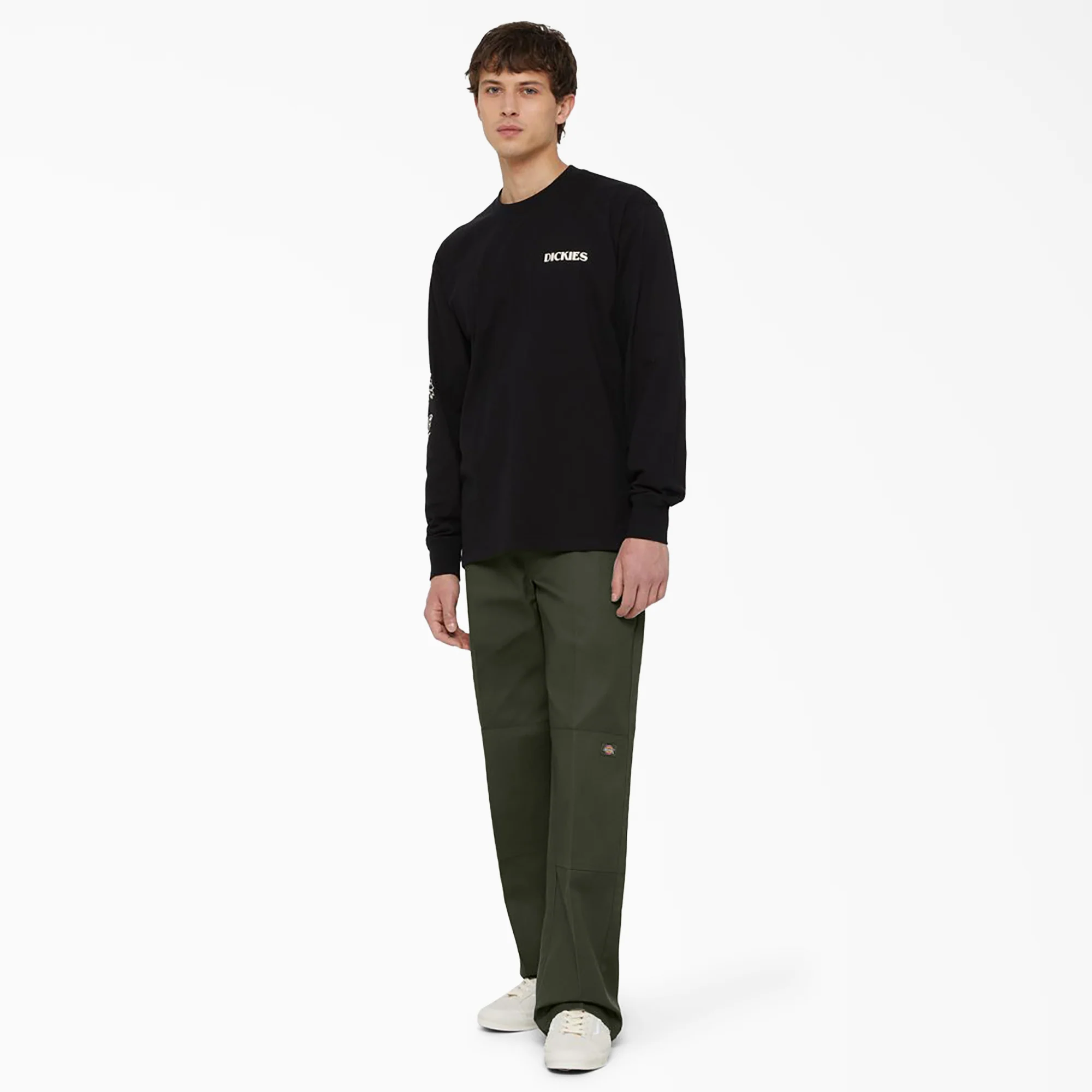 Loose Fit Double Knee Work Pants - Image 5