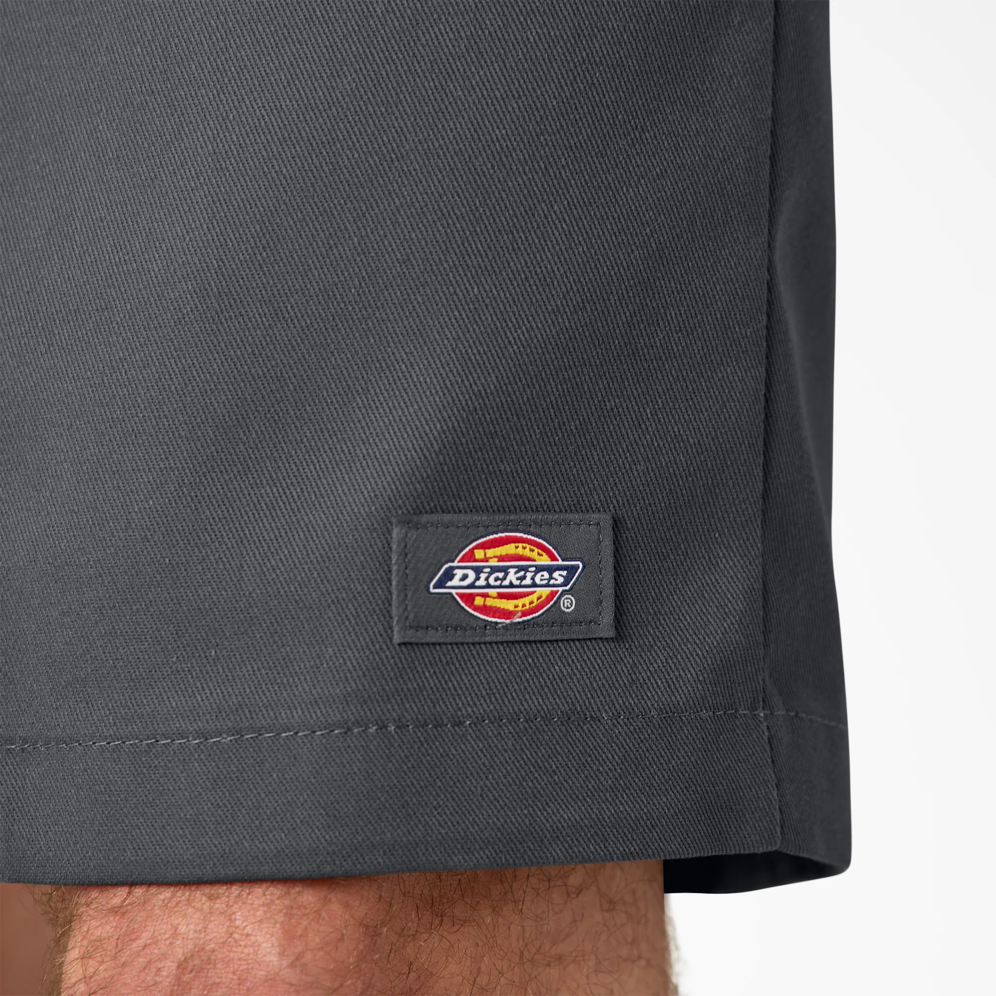 Loose Fit Flat Front Work Shorts, 13" - Image 10