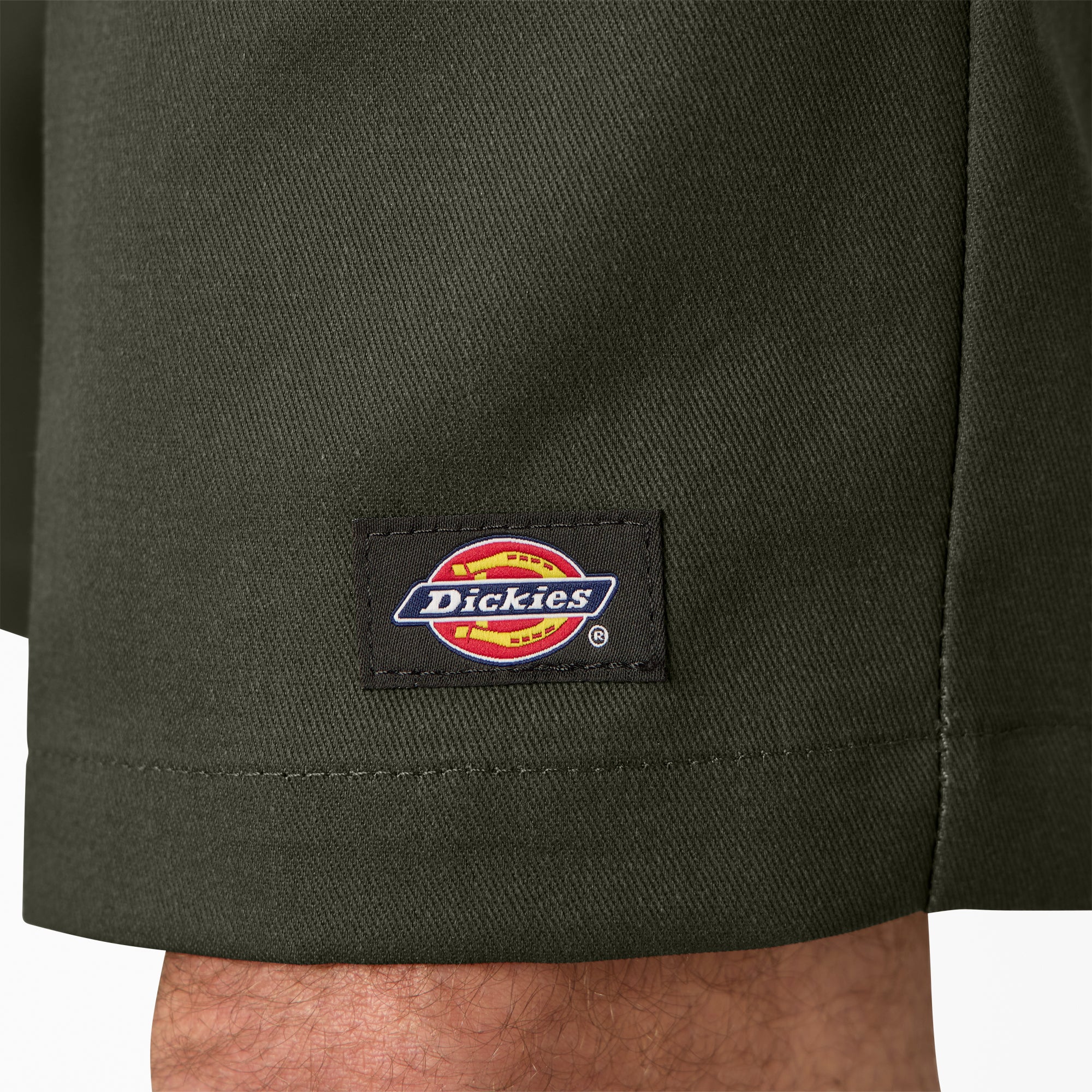 Loose Fit Flat Front Work Shorts, 13" - Image 10