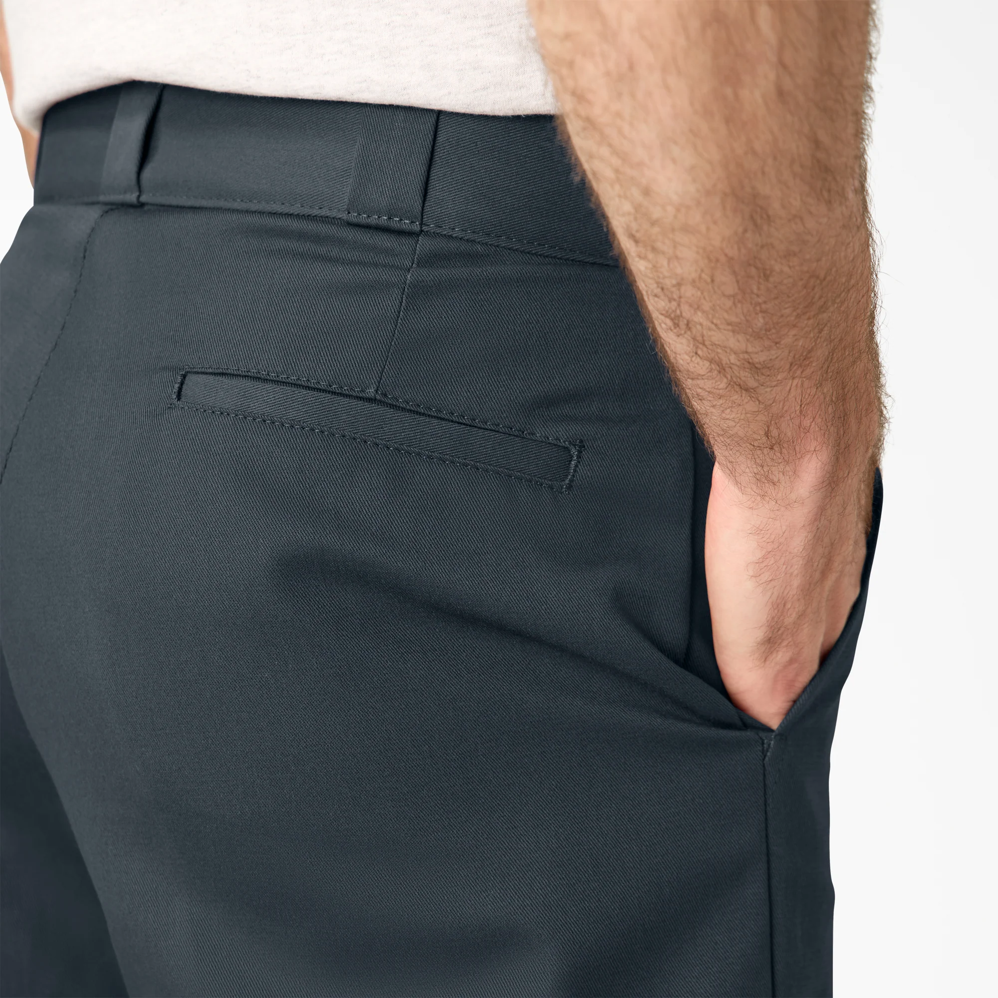 Loose Fit Flat Front Work Shorts, 13" - Image 7
