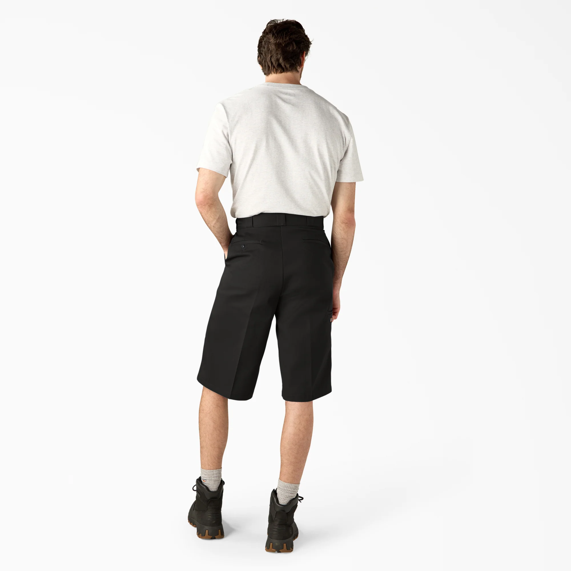 Loose Fit Multi-Use Pocket Work Shorts, 15" - Image 6