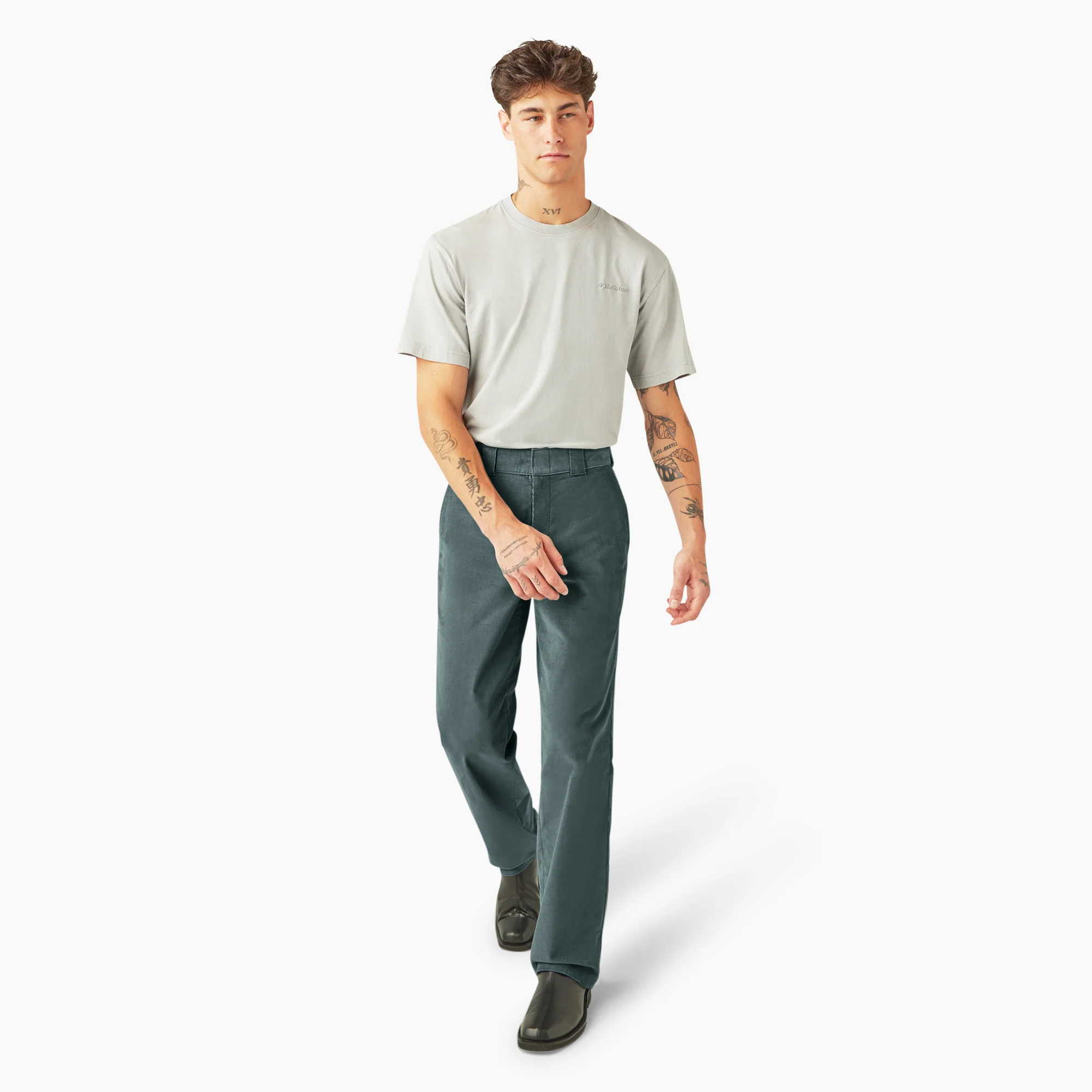 Regular Fit Corduroy Pants - Image 4