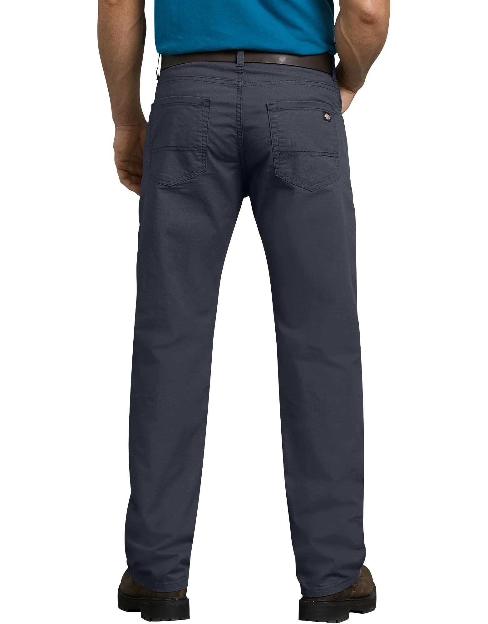 Regular Fit Straight Leg Ripstop Pants - Image 2