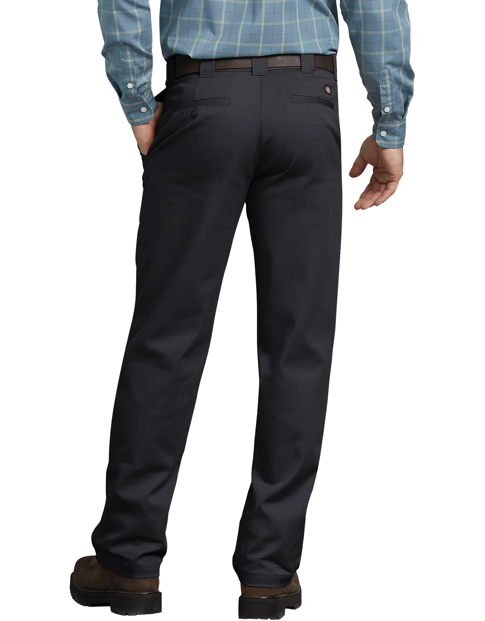 Regular Fit Straight Leg Twill Work Pants - Image 2