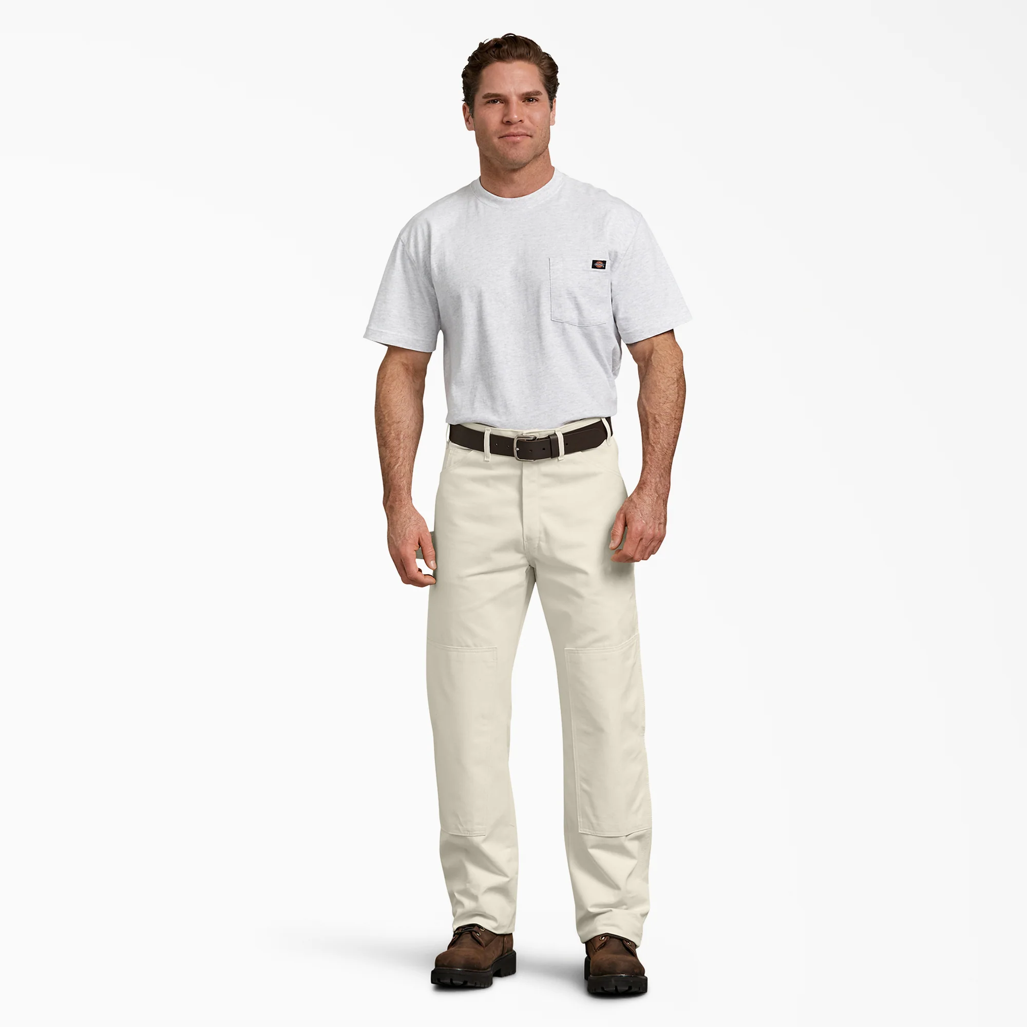 Relaxed Fit Double Knee Carpenter Painter's Pants - Image 5