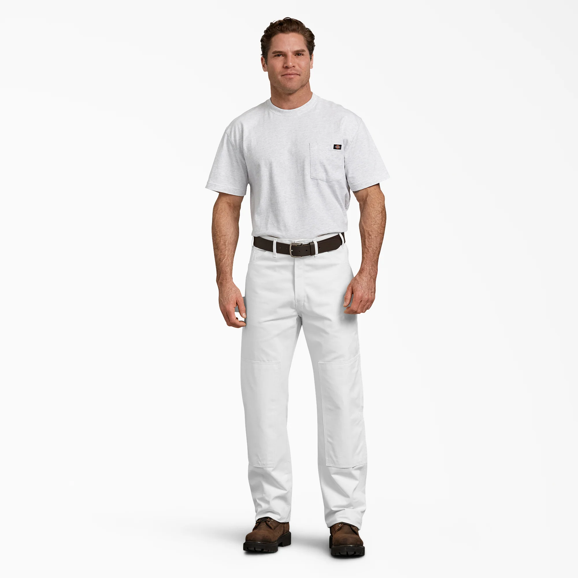 Relaxed Fit Double Knee Carpenter Painter's Pants - Image 5