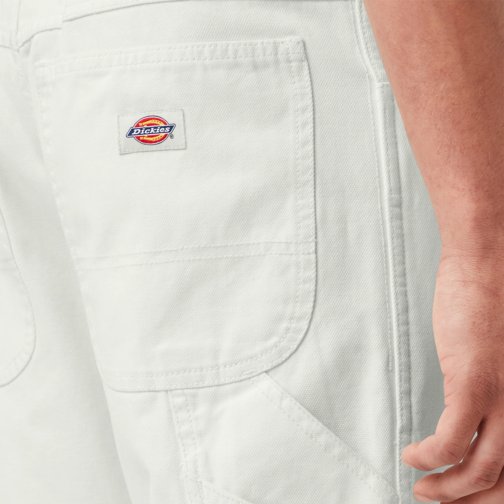 Relaxed Fit Stonewashed Duck Carpenter Pants - Image 4