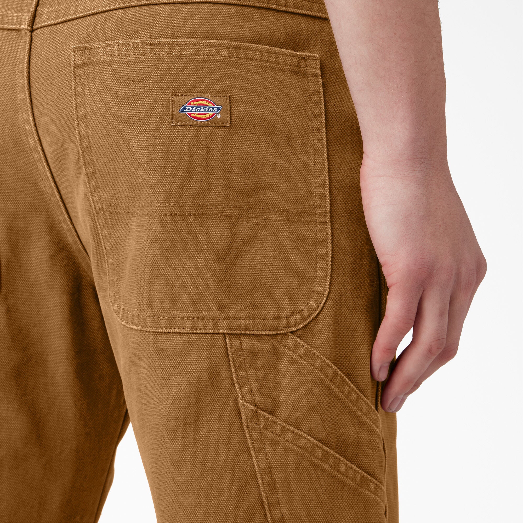 Relaxed Fit Stonewashed Duck Carpenter Pants - Image 5