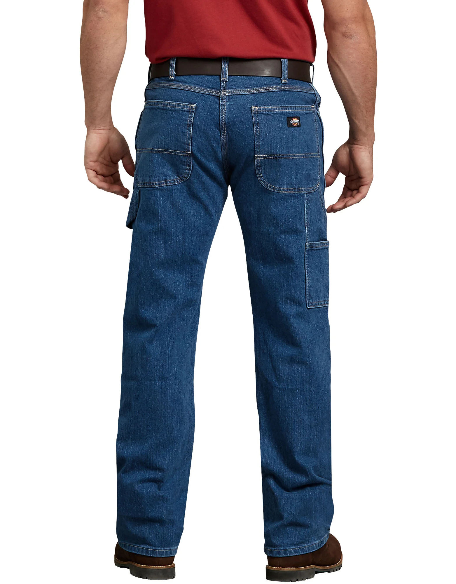 Relaxed Fit Straight Leg Carpenter Denim Jeans - Image 2