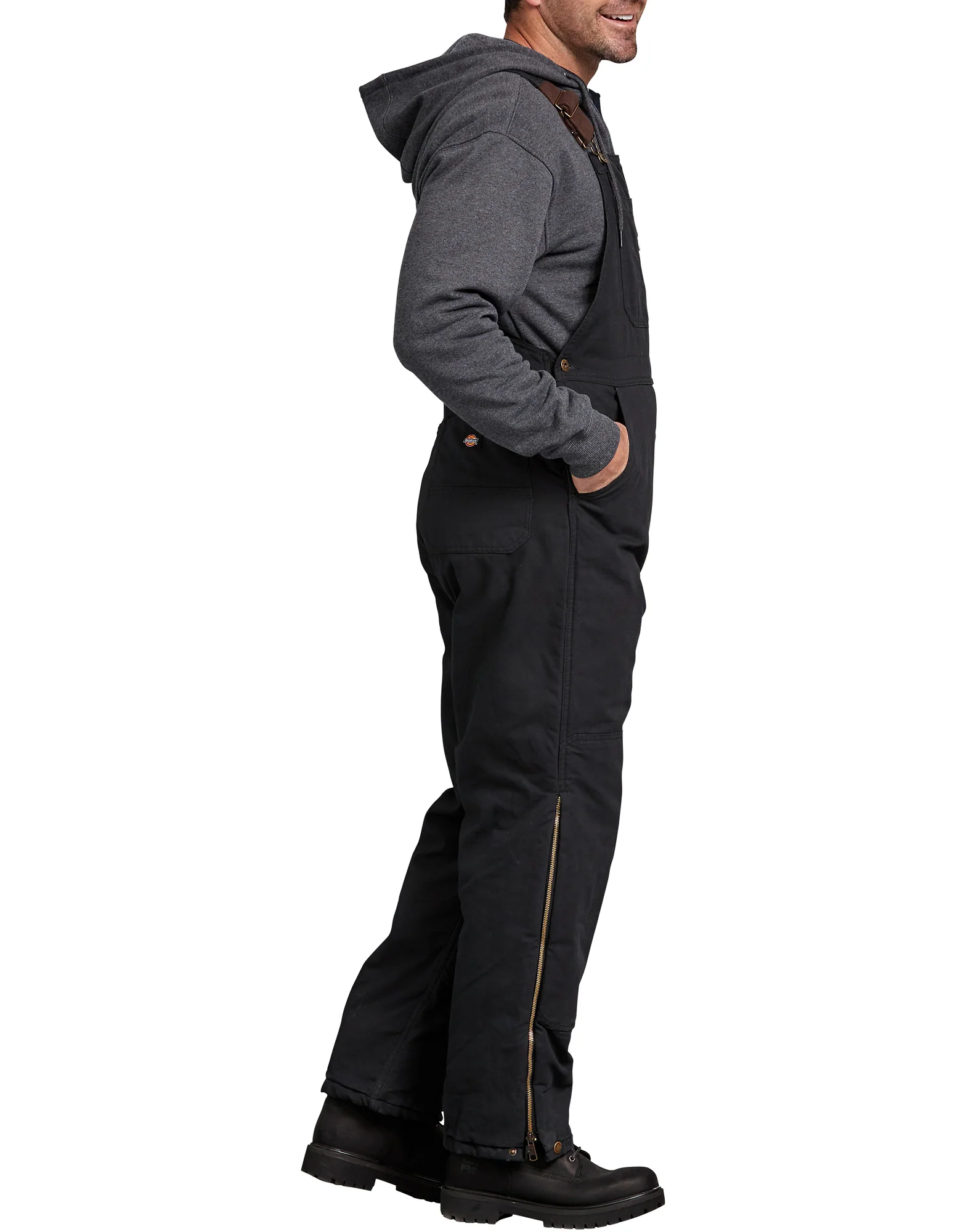 Sanded Duck Insulated Bib Overalls - Image 2