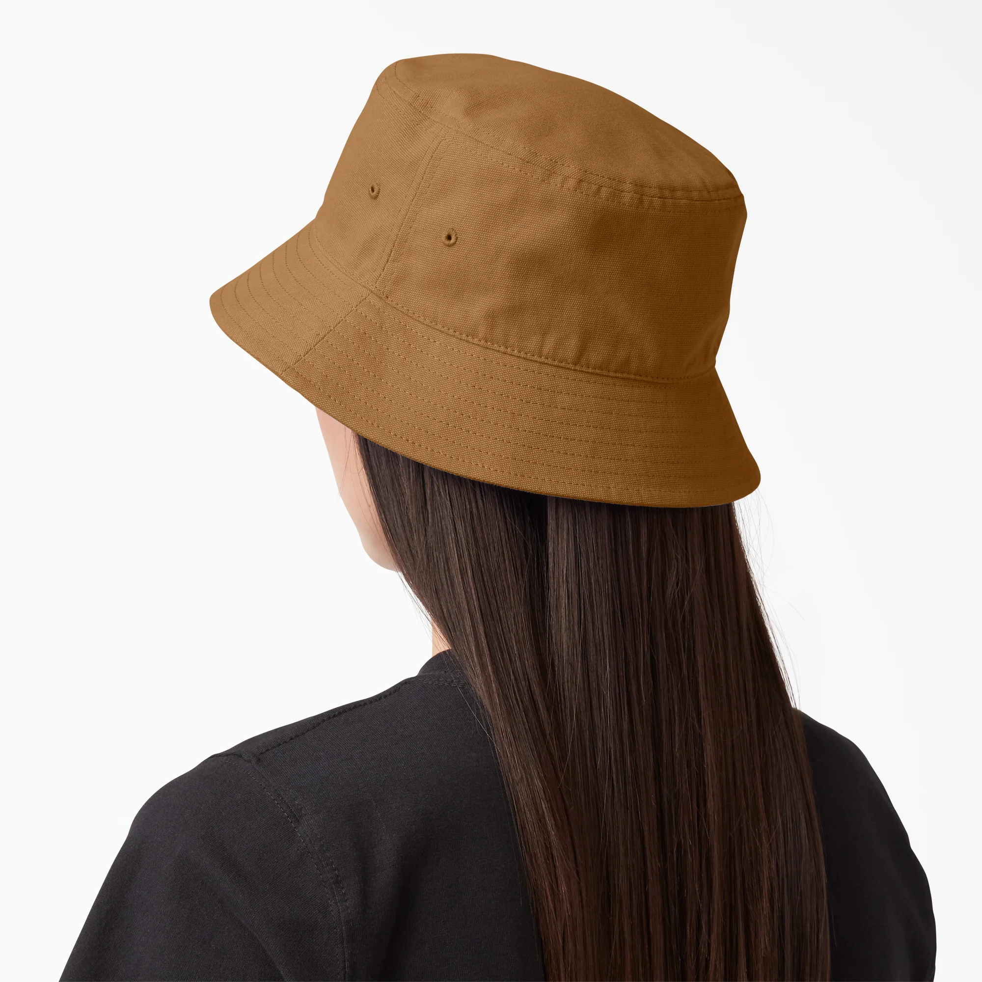 Script Logo Canvas Bucket Hat - Image 2