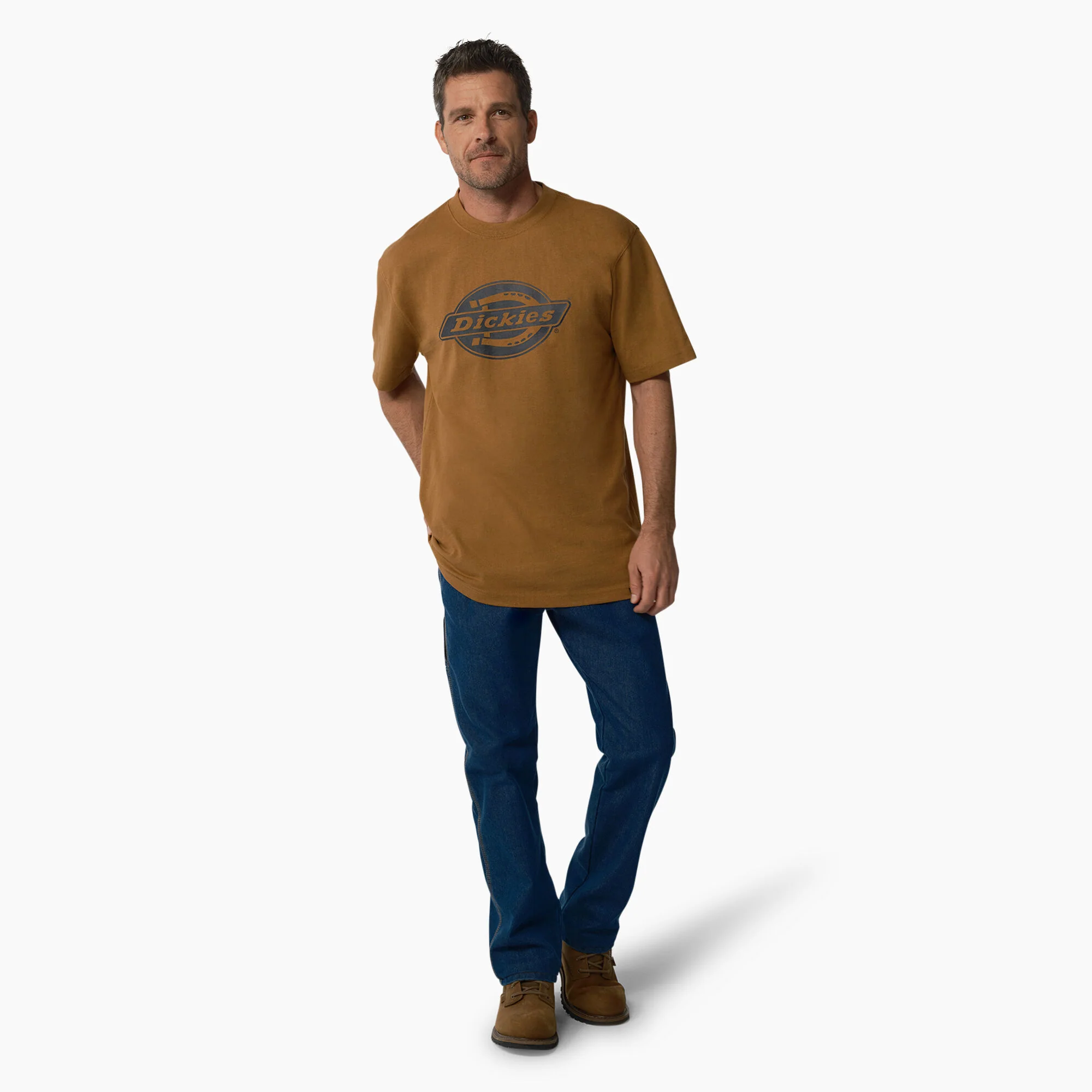 Short Sleeve Heavyweight Logo T-Shirt - Image 7