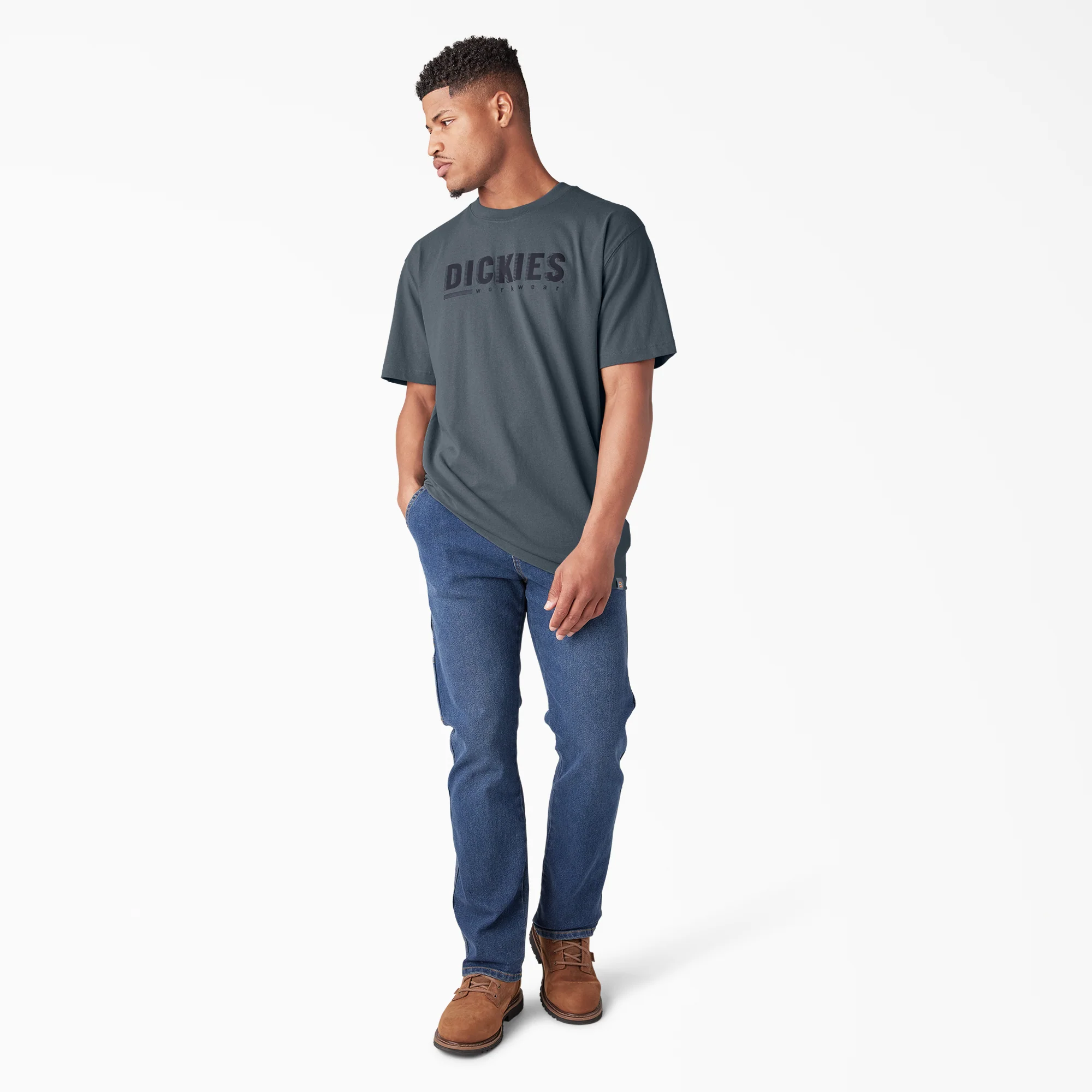 Short Sleeve Workwear Graphic T-Shirt - Image 5