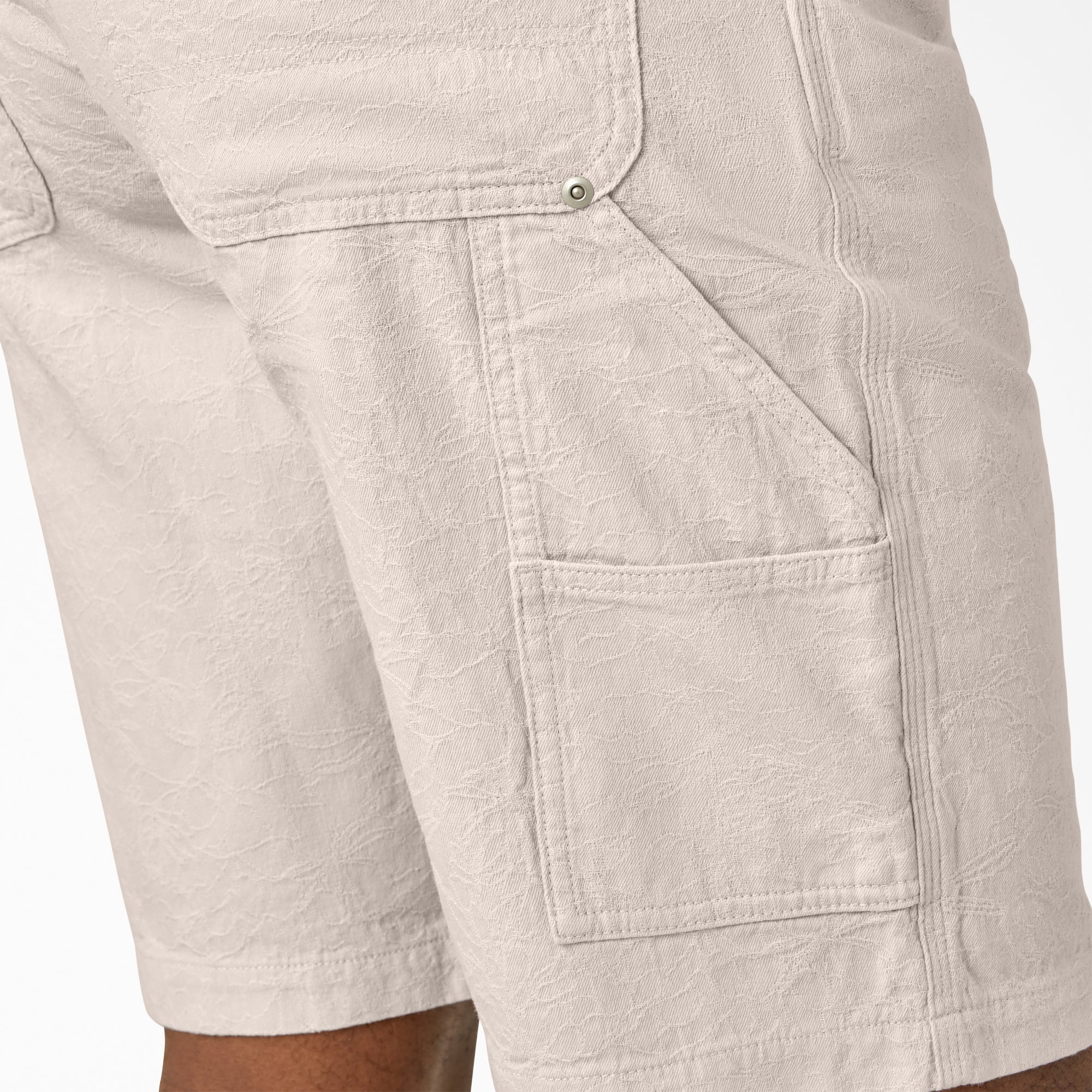 Tonal Jacquard Painter's Shorts, 11" - Image 10