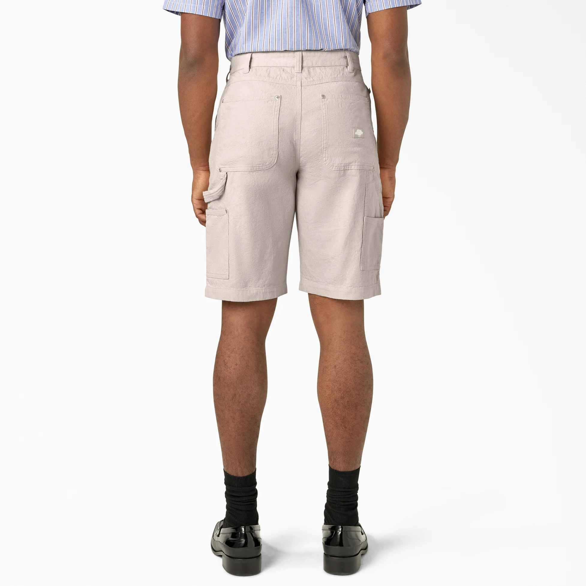 Tonal Jacquard Painter's Shorts, 11" - Image 2