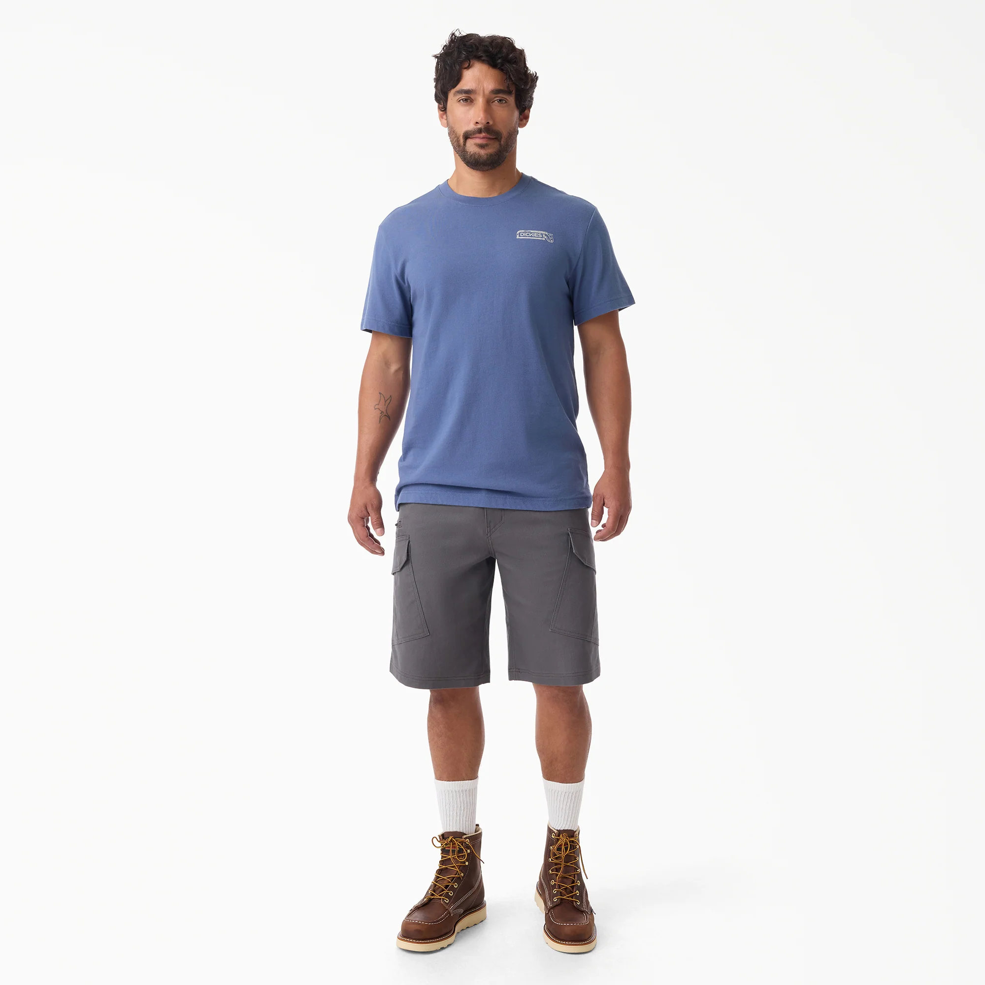 Tradebuilt Duck Canvas Cargo Shorts, 11" - Image 4