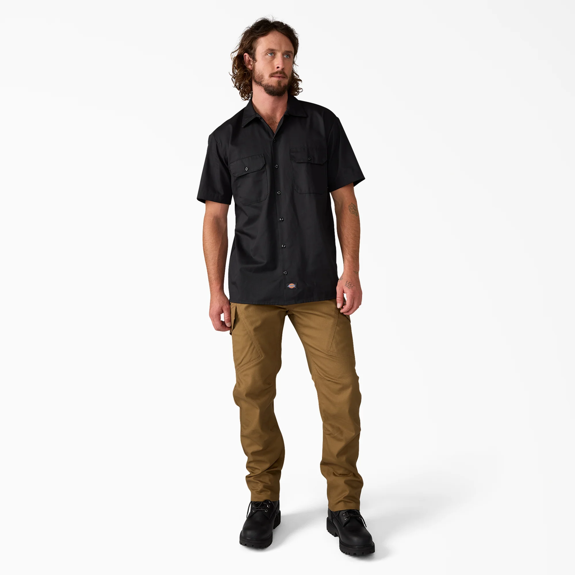 Tradebuilt Duck Canvas Cargo Pants - Image 4