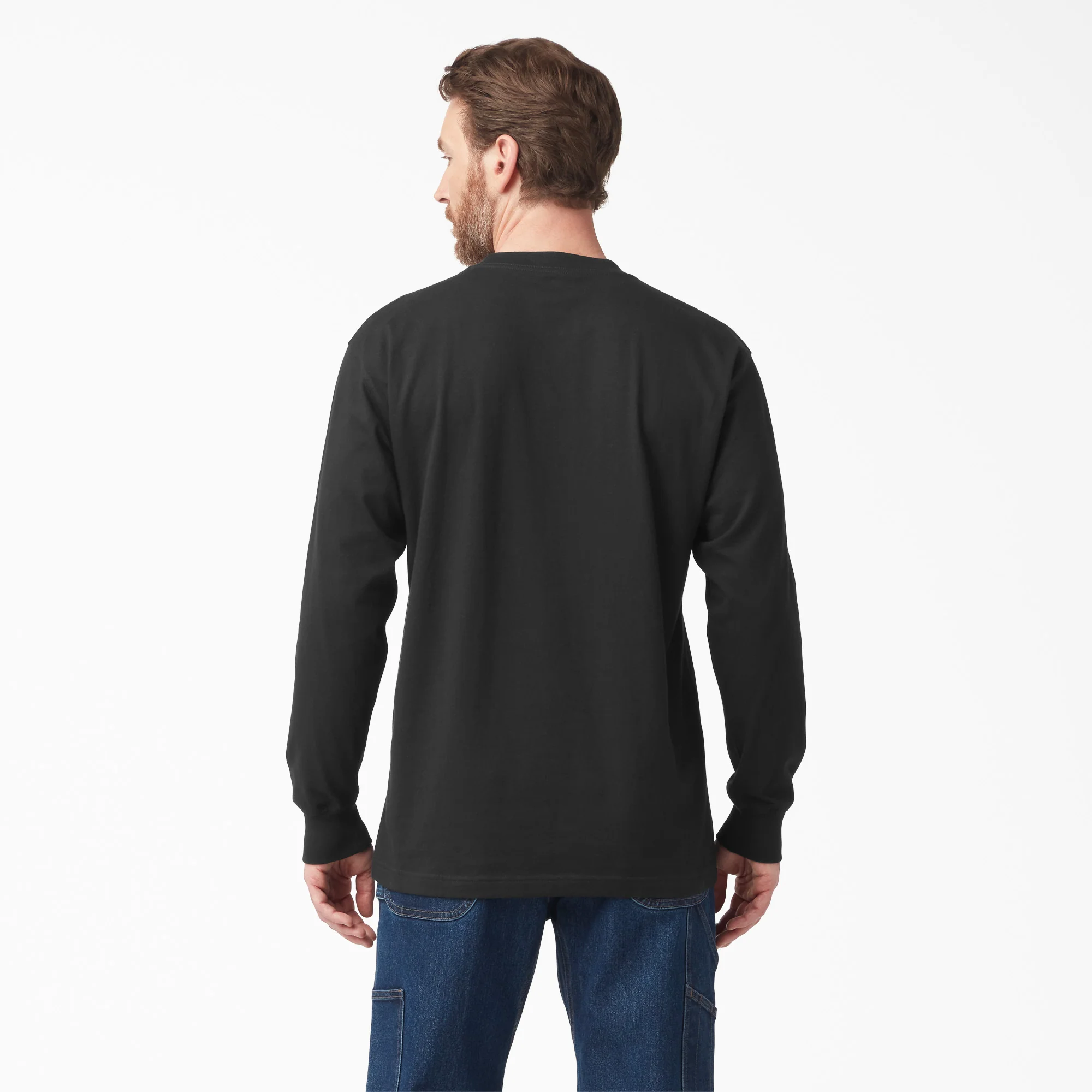 Tri-Color Logo Graphic Long Sleeve T-Shirt - Image 2