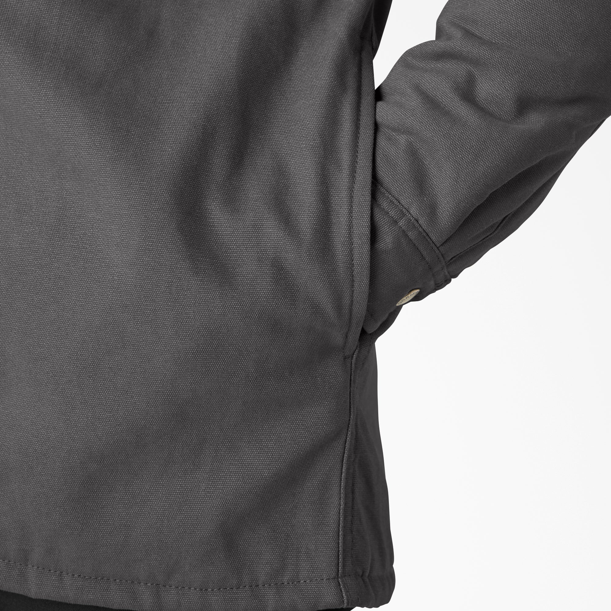 Water Repellent Duck Hooded Shirt Jacket - Image 11