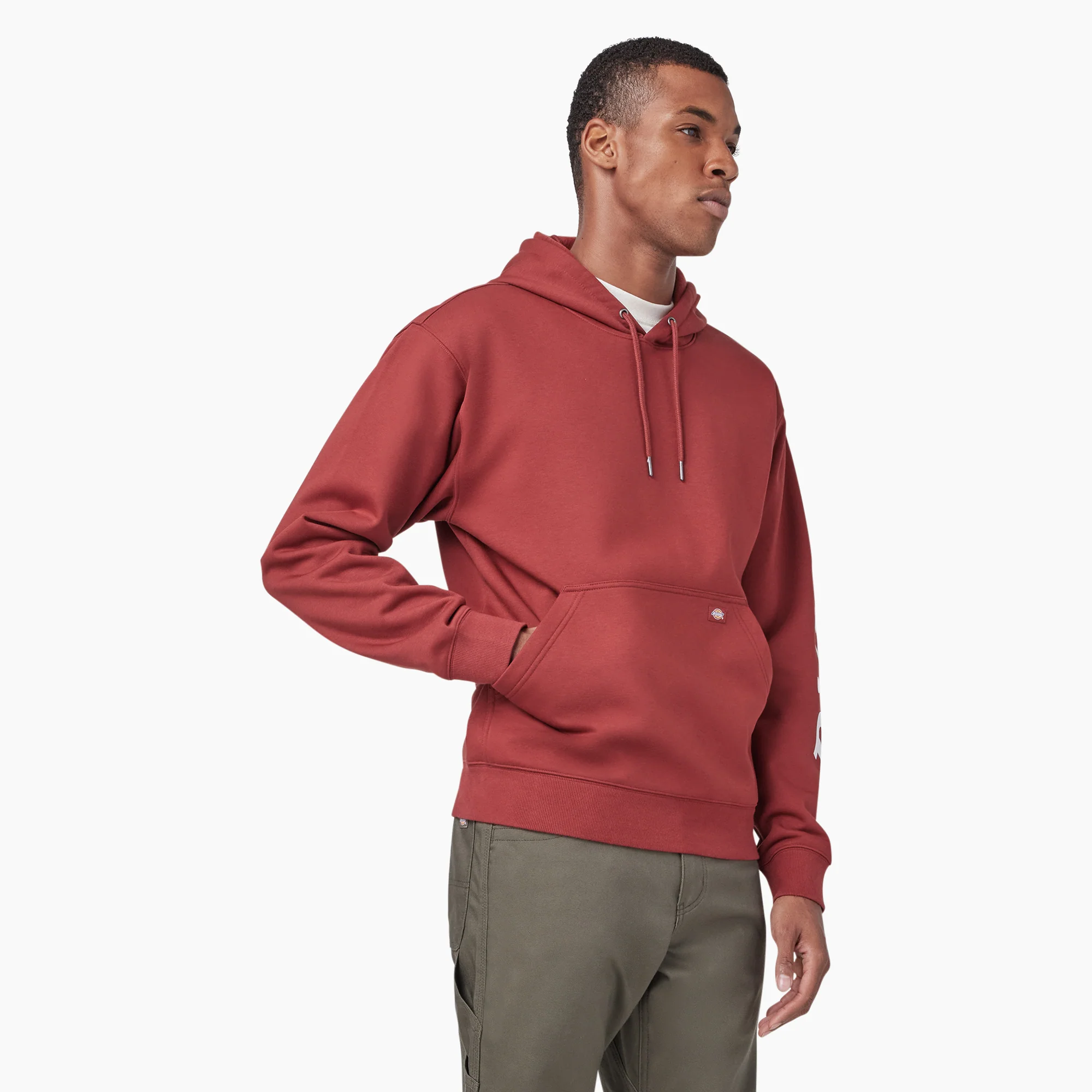 Water Repellent Sleeve Logo Hoodie - Image 4