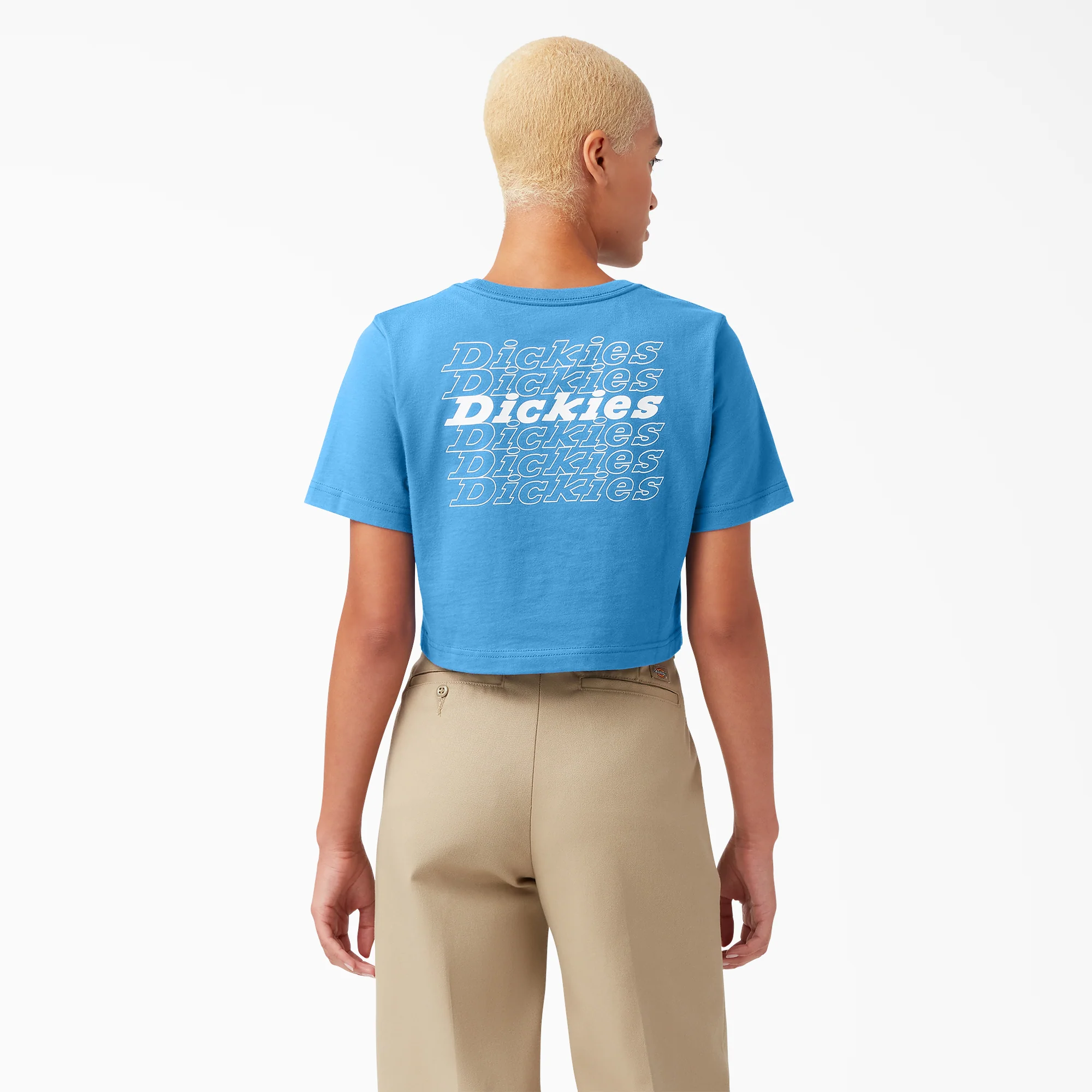 Women’s Graphic Cropped T-Shirt - Image 2