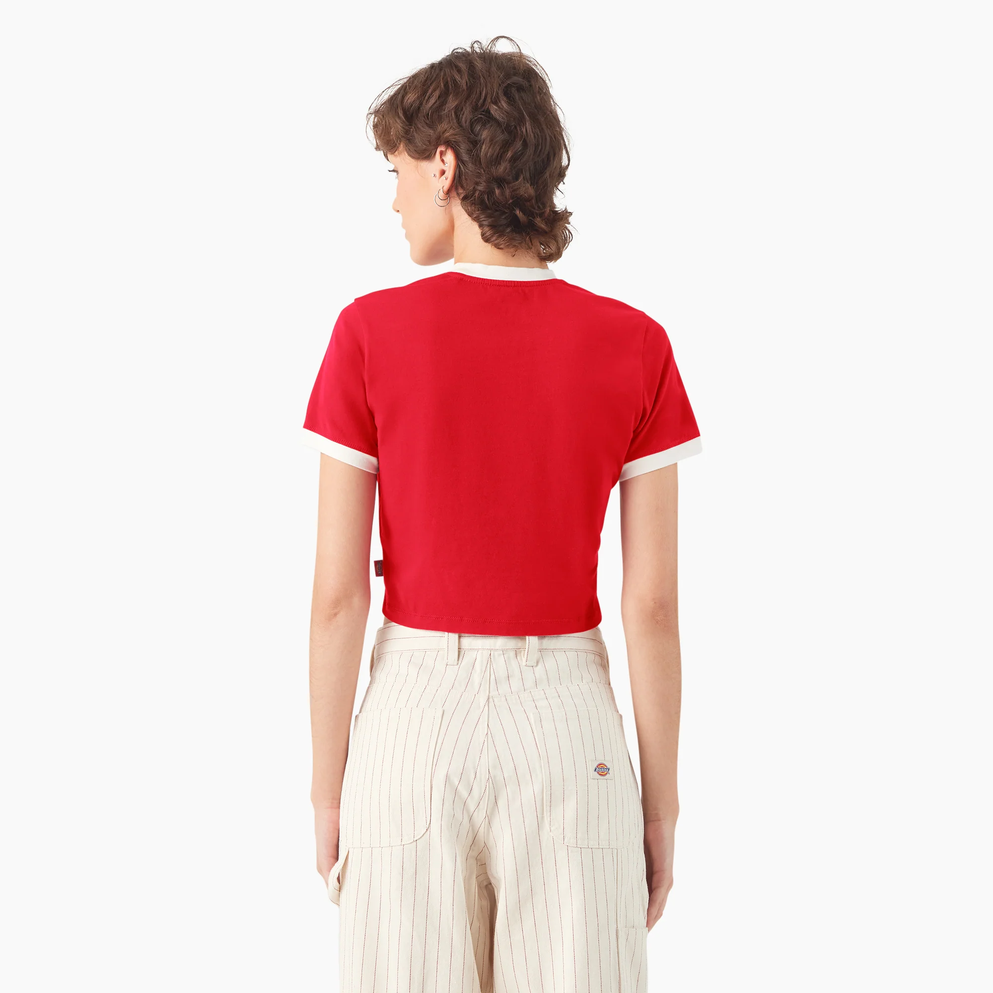 Women’s Lewistown Cropped Ringer T-Shirt - Image 2