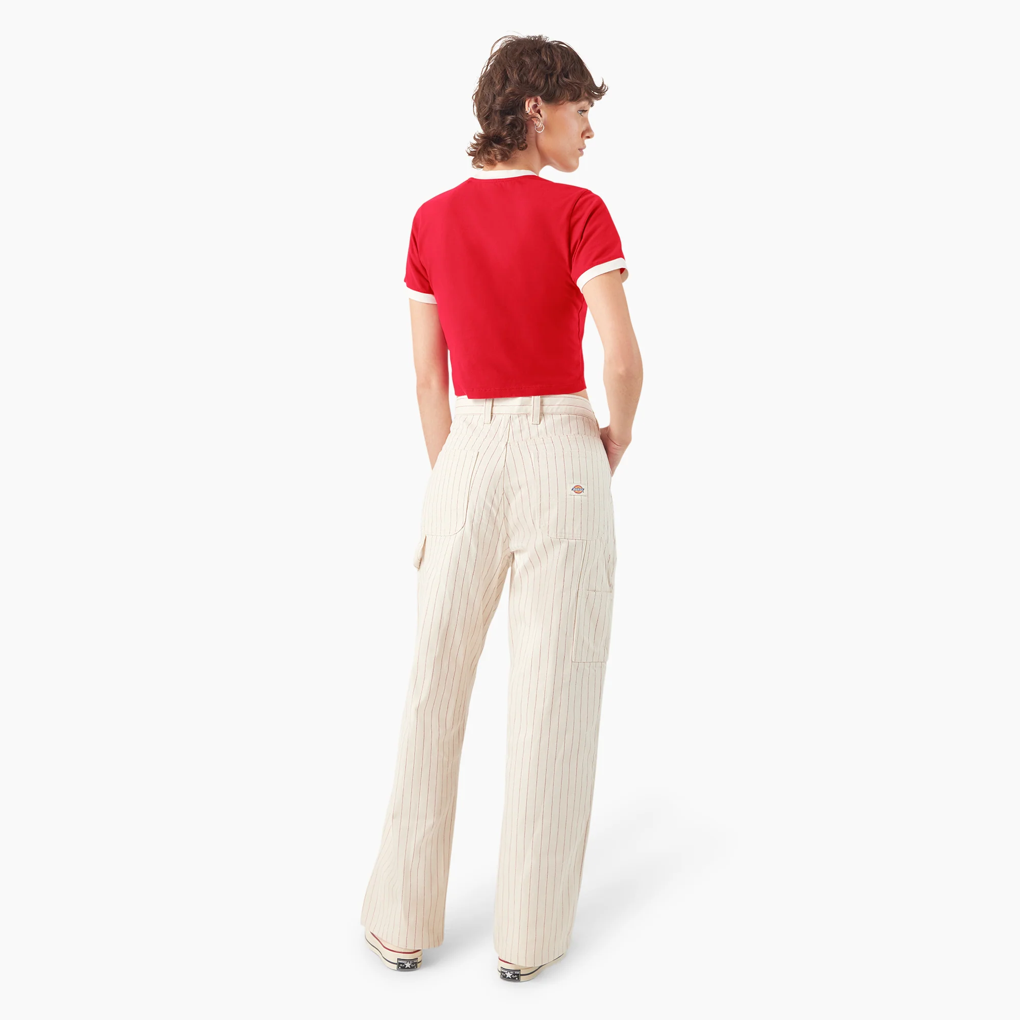 Women’s Lewistown Cropped Ringer T-Shirt - Image 5