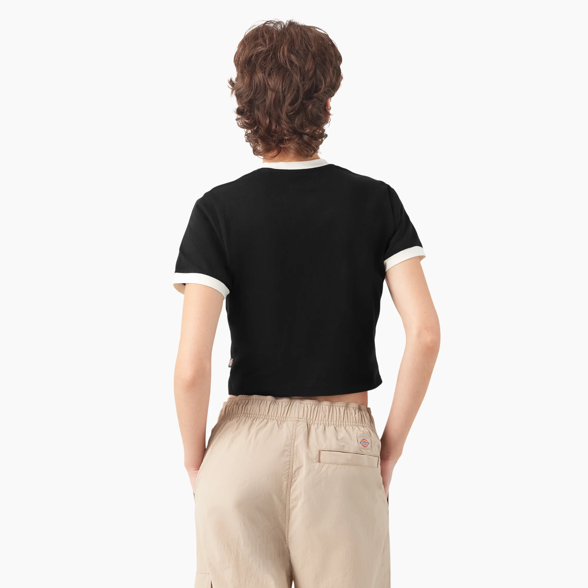 Women’s Lewistown Cropped Ringer T-Shirt - Image 2