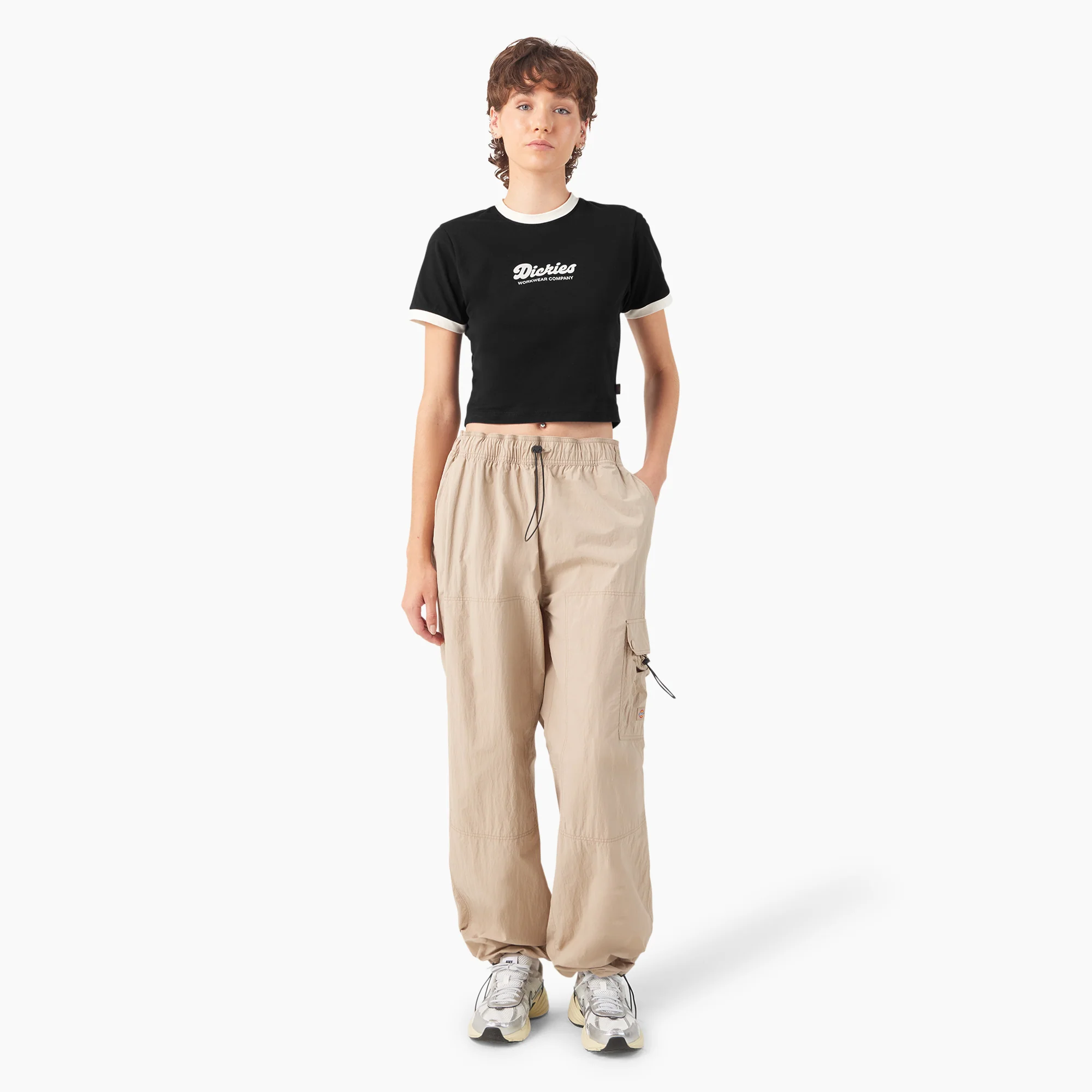 Women’s Lewistown Cropped Ringer T-Shirt - Image 4