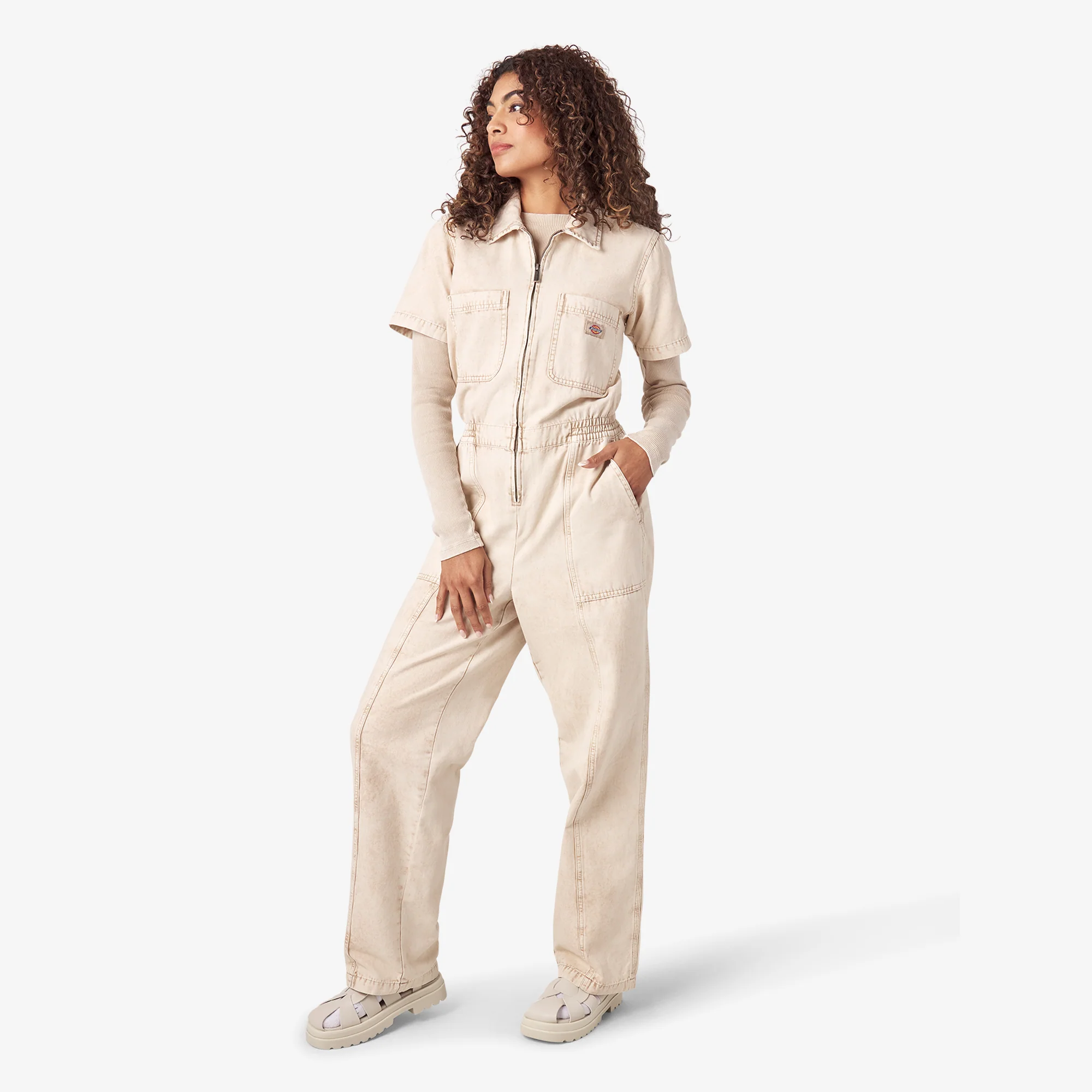 Women’s Newington Duck Canvas Coveralls - Image 3