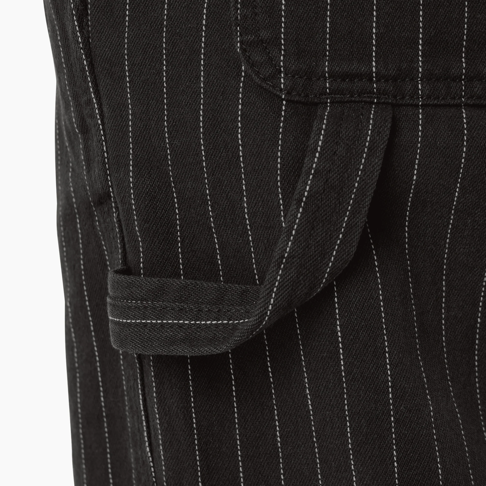 Women’s Pinstripe Service Bib Overalls - Image 9
