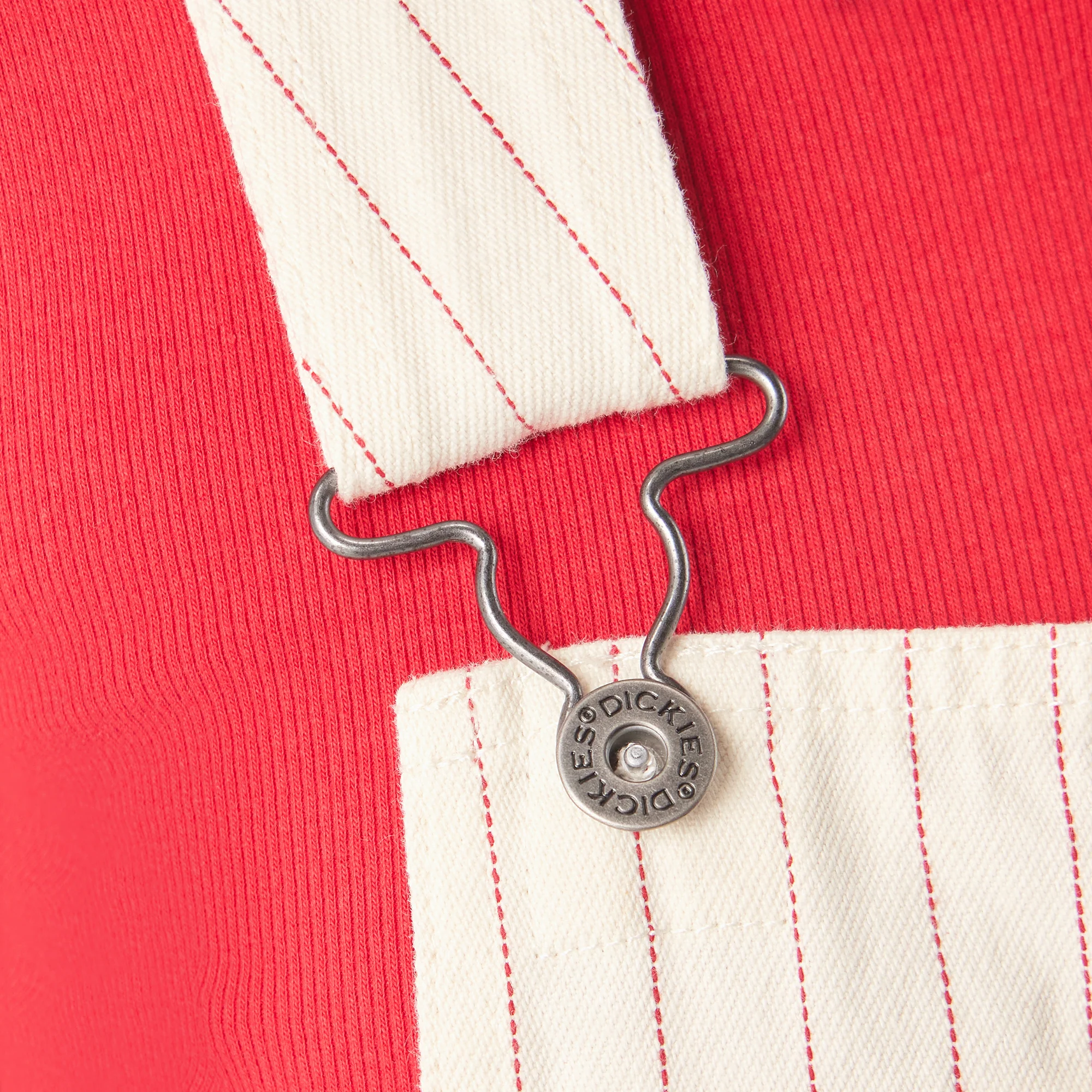 Women’s Pinstripe Service Bib Overalls - Image 8