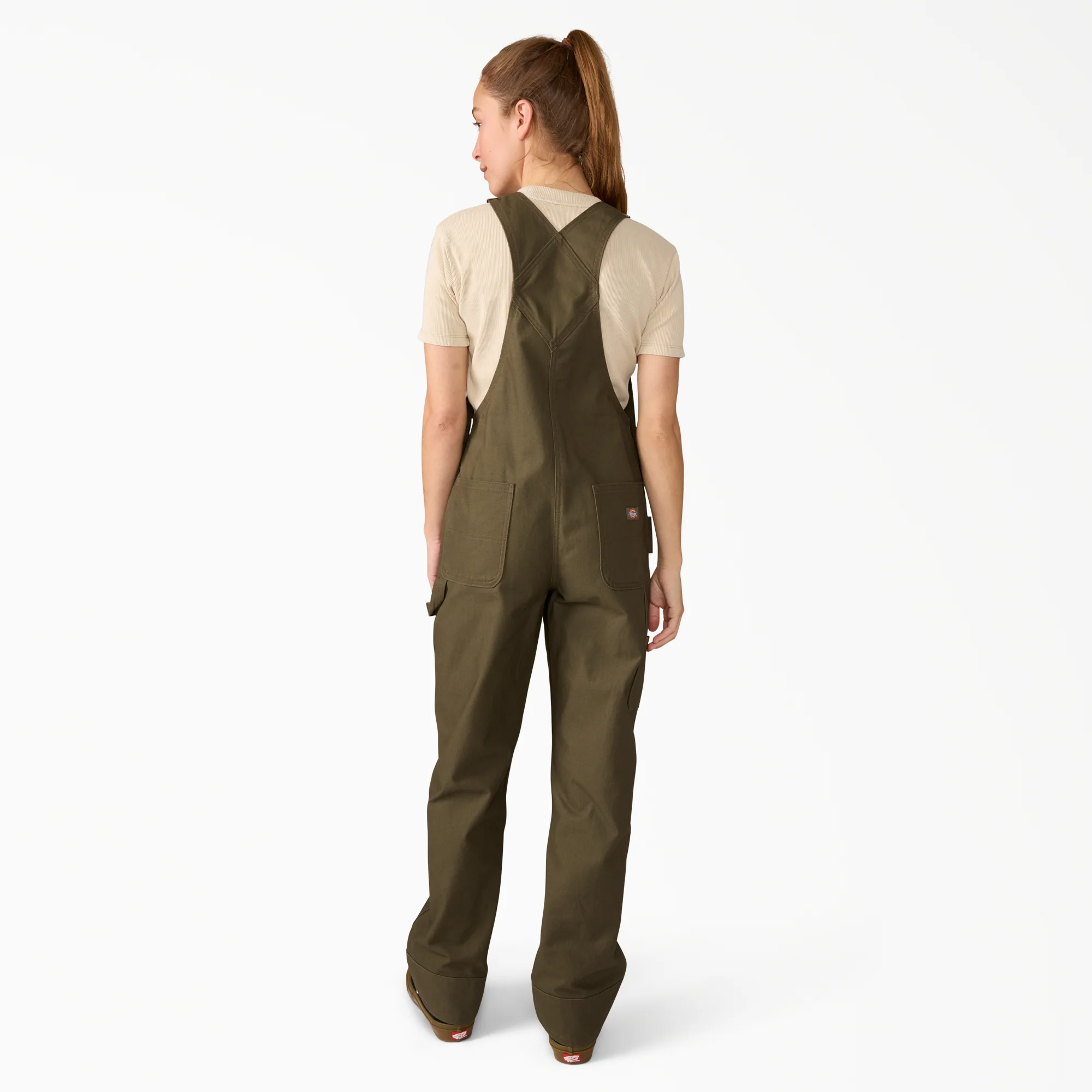 Women’s Relaxed Fit Bib Overalls - Image 2