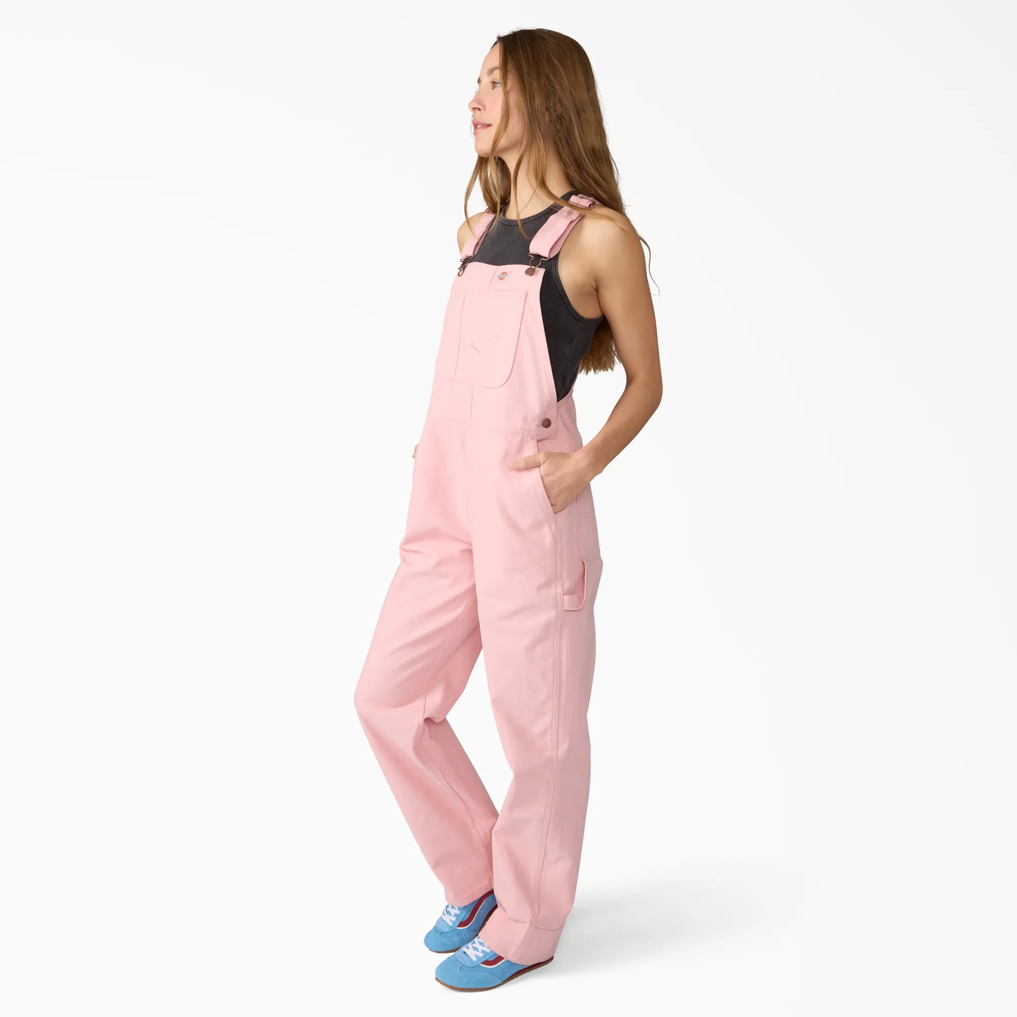 Women’s Relaxed Fit Bib Overalls - Image 3