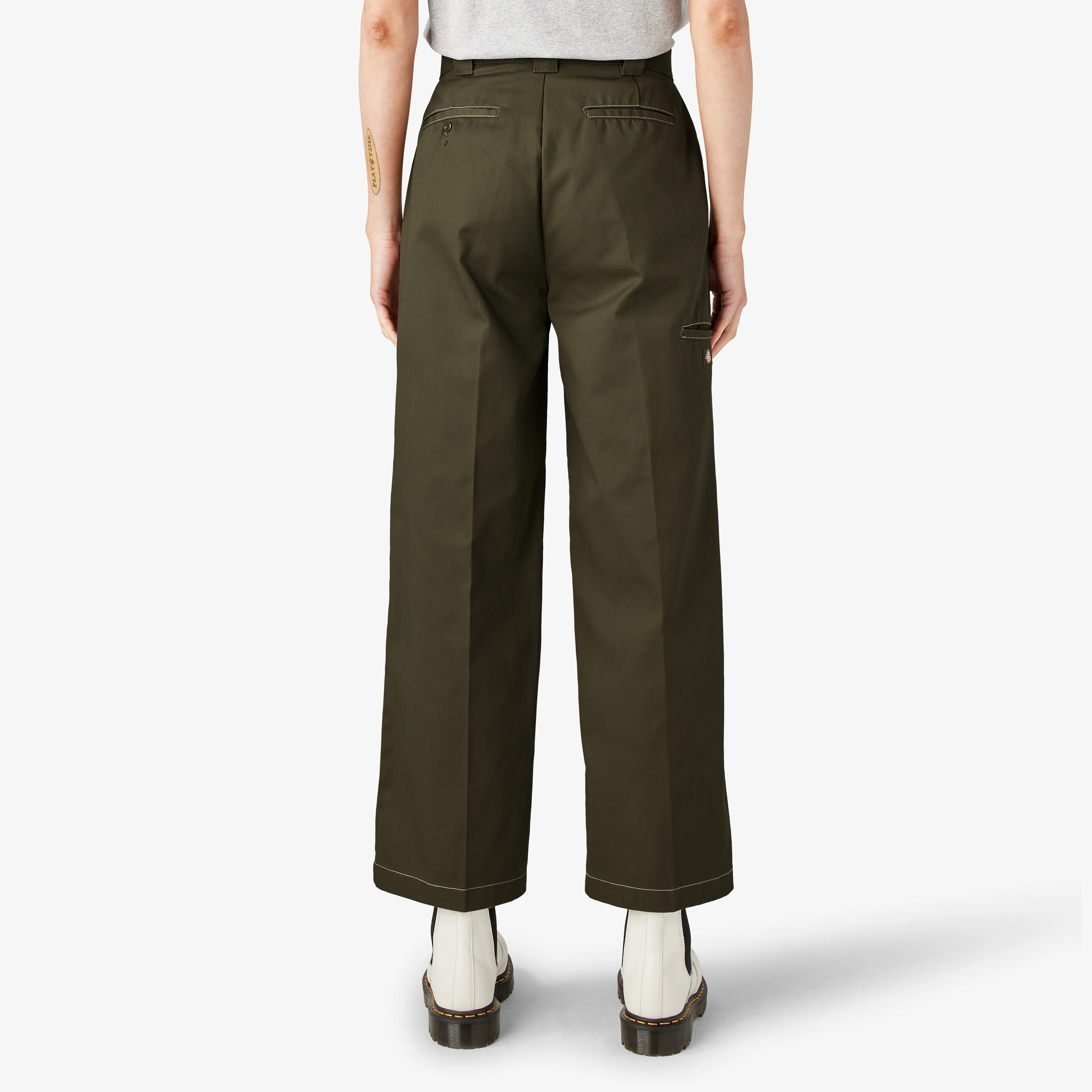 Women’s Relaxed Fit Double Knee Pants - Image 2