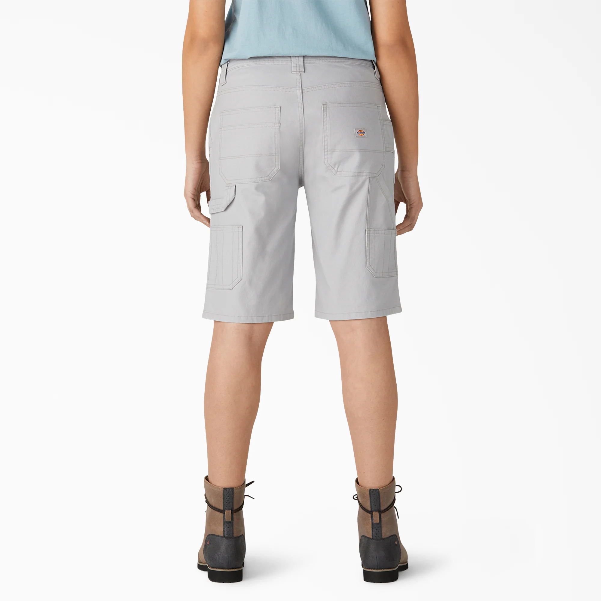 Women’s Relaxed Fit Duck Carpenter Shorts, 11" - Image 2